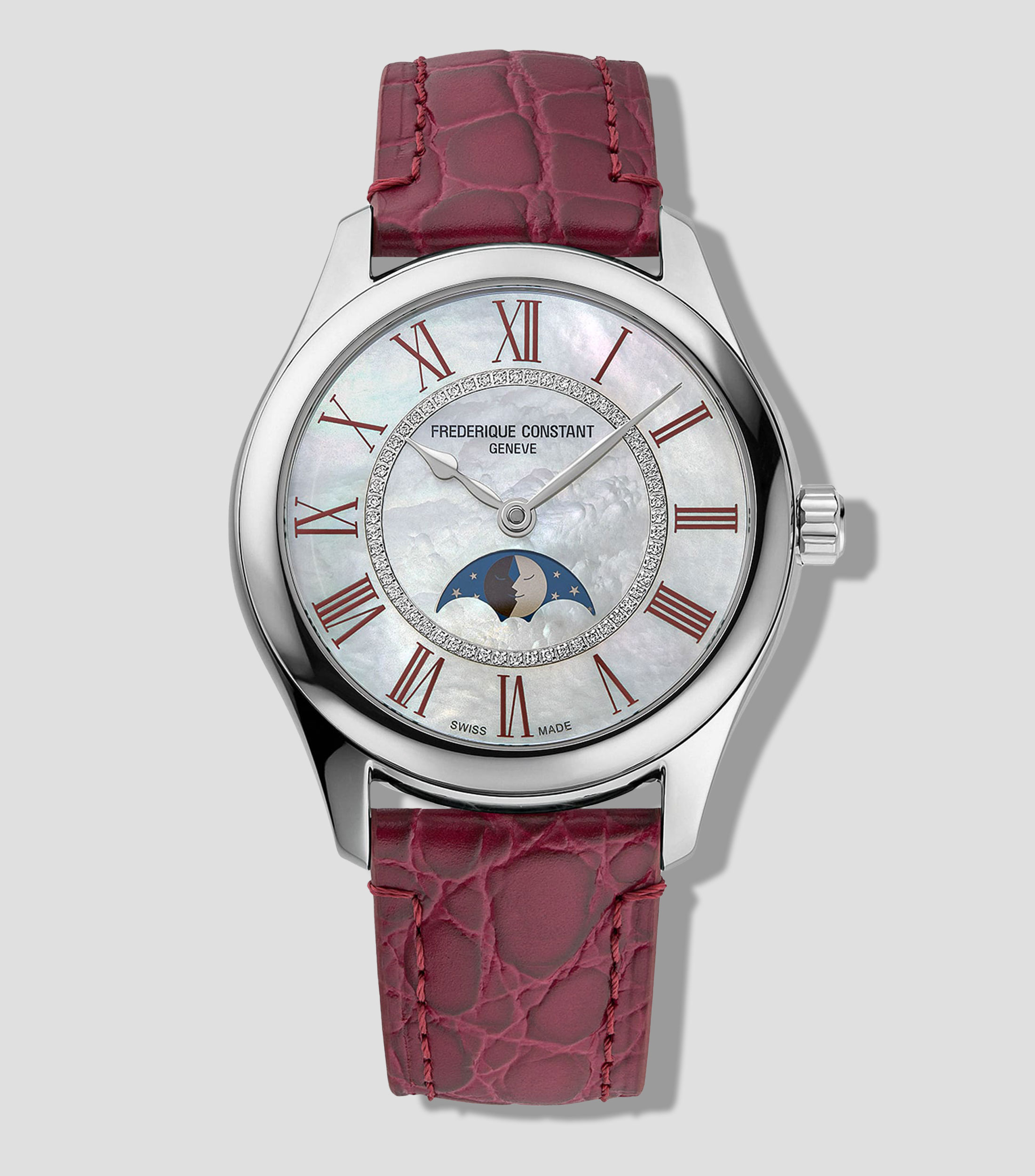 Reloj para Mujer Elegance Luna Casual, Plateado
