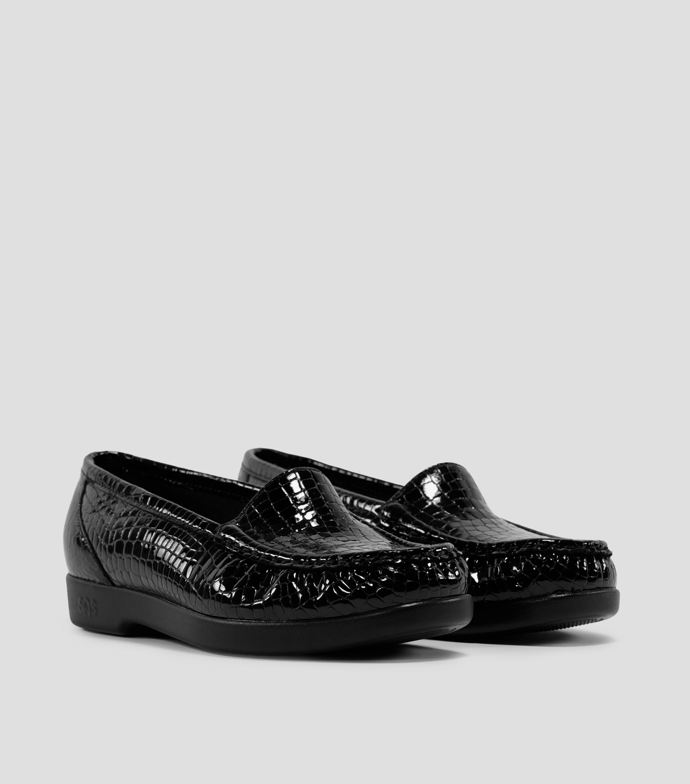 Mocasines en piel animalskin Mujer
