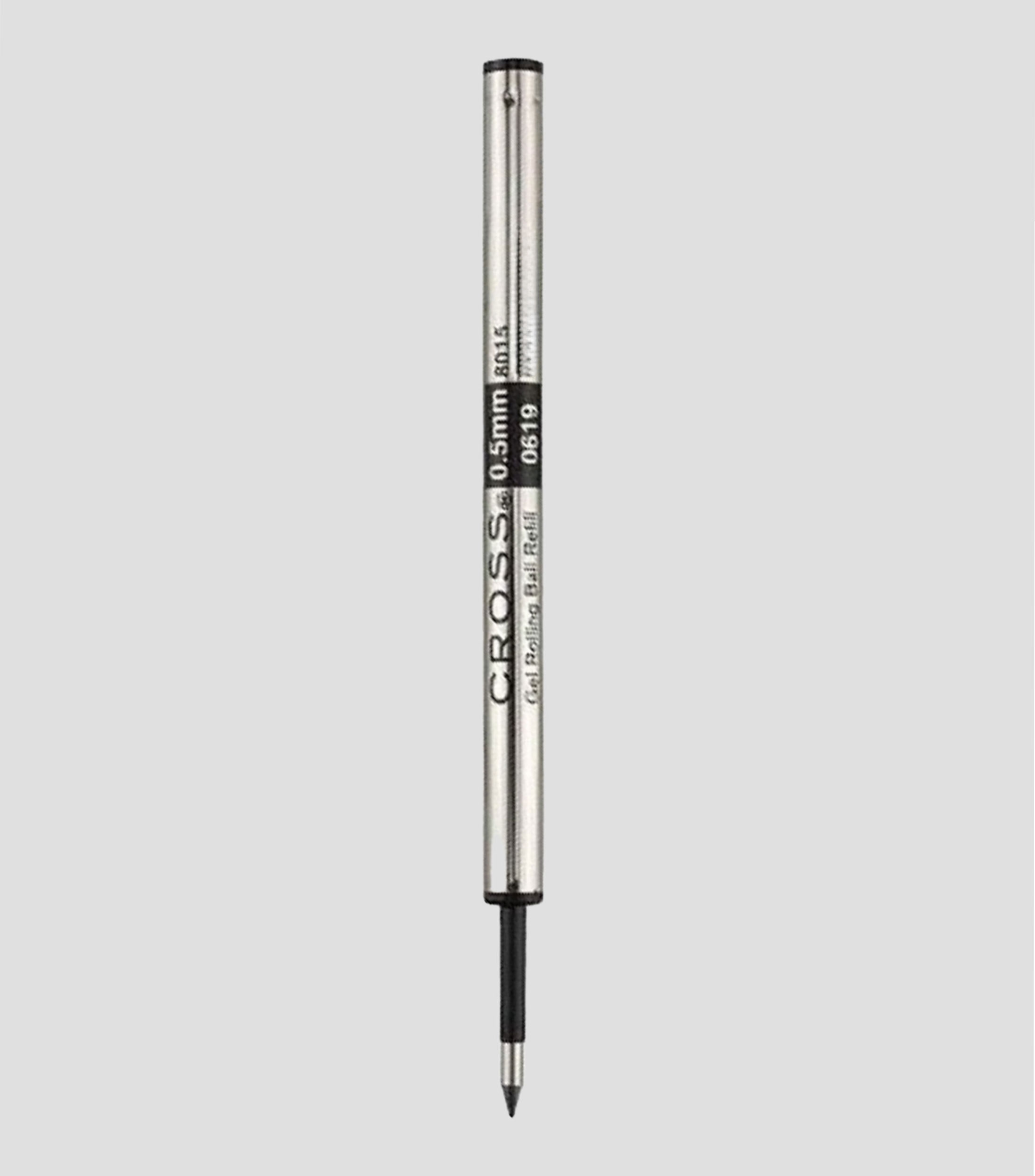 Repuesto para Pluma Rollerball Cross Negro Punto Fino