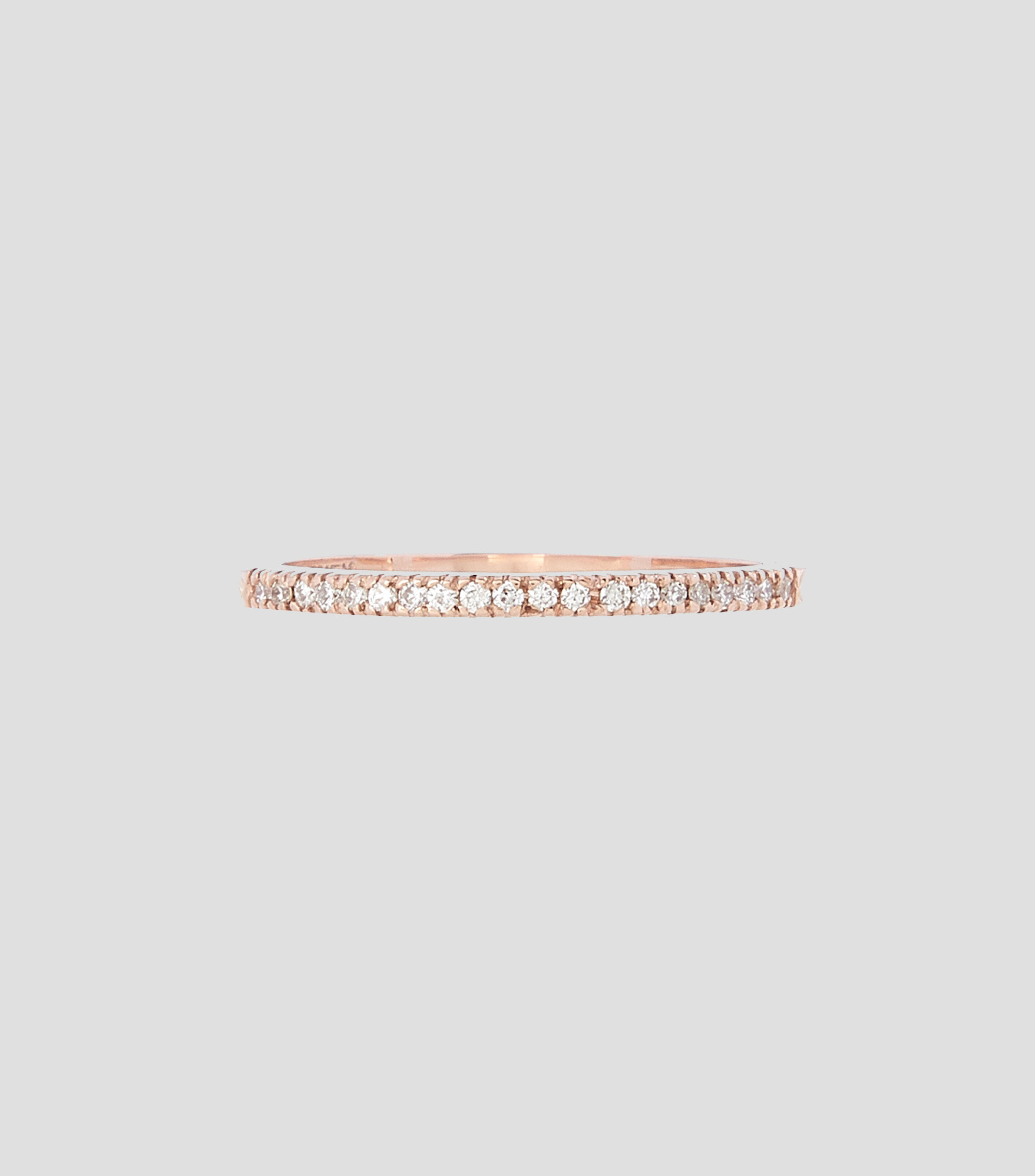 Anillo churumbela con brillante Mujer