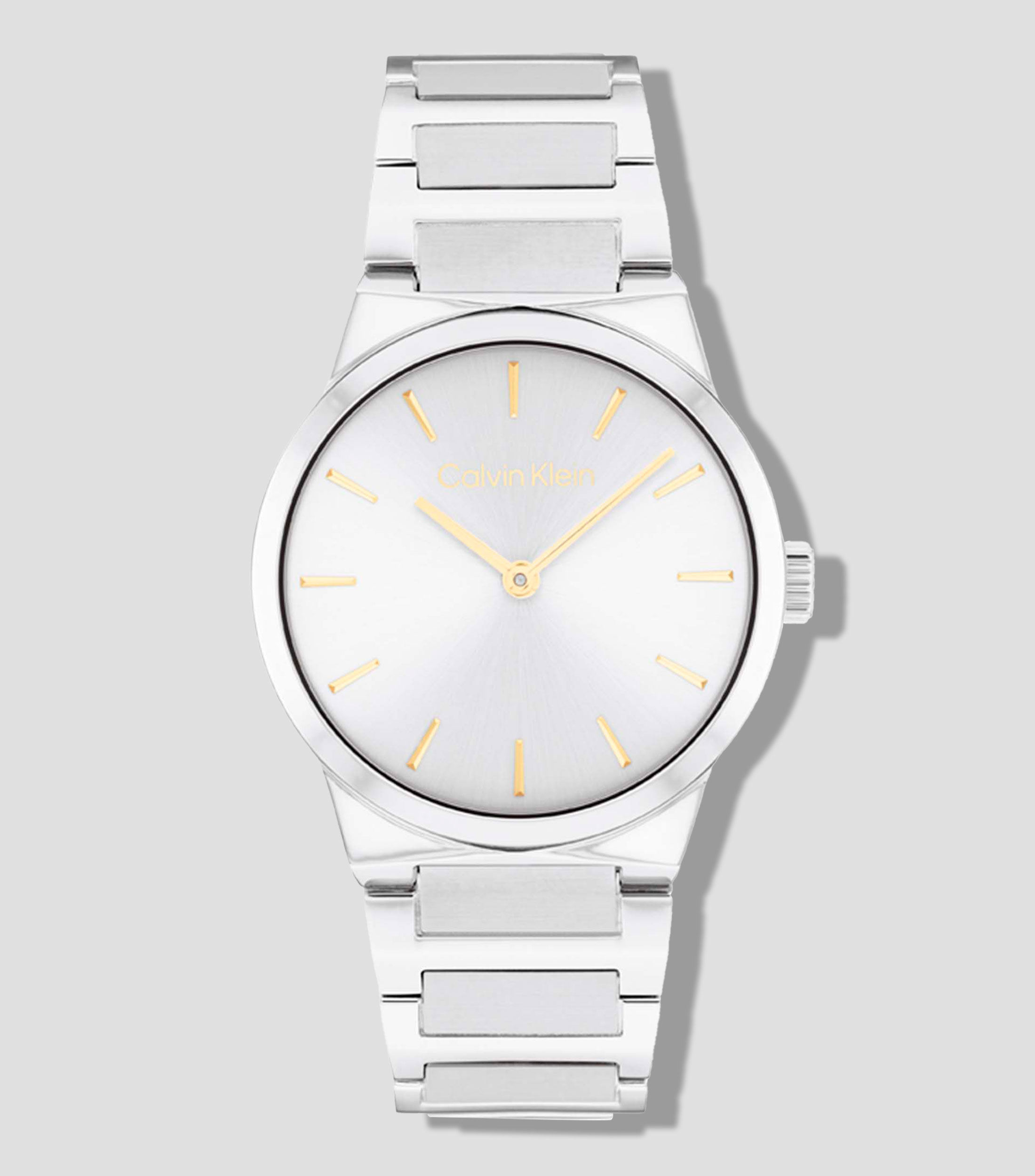 Reloj para Mujer Linear Elegance casual plateado