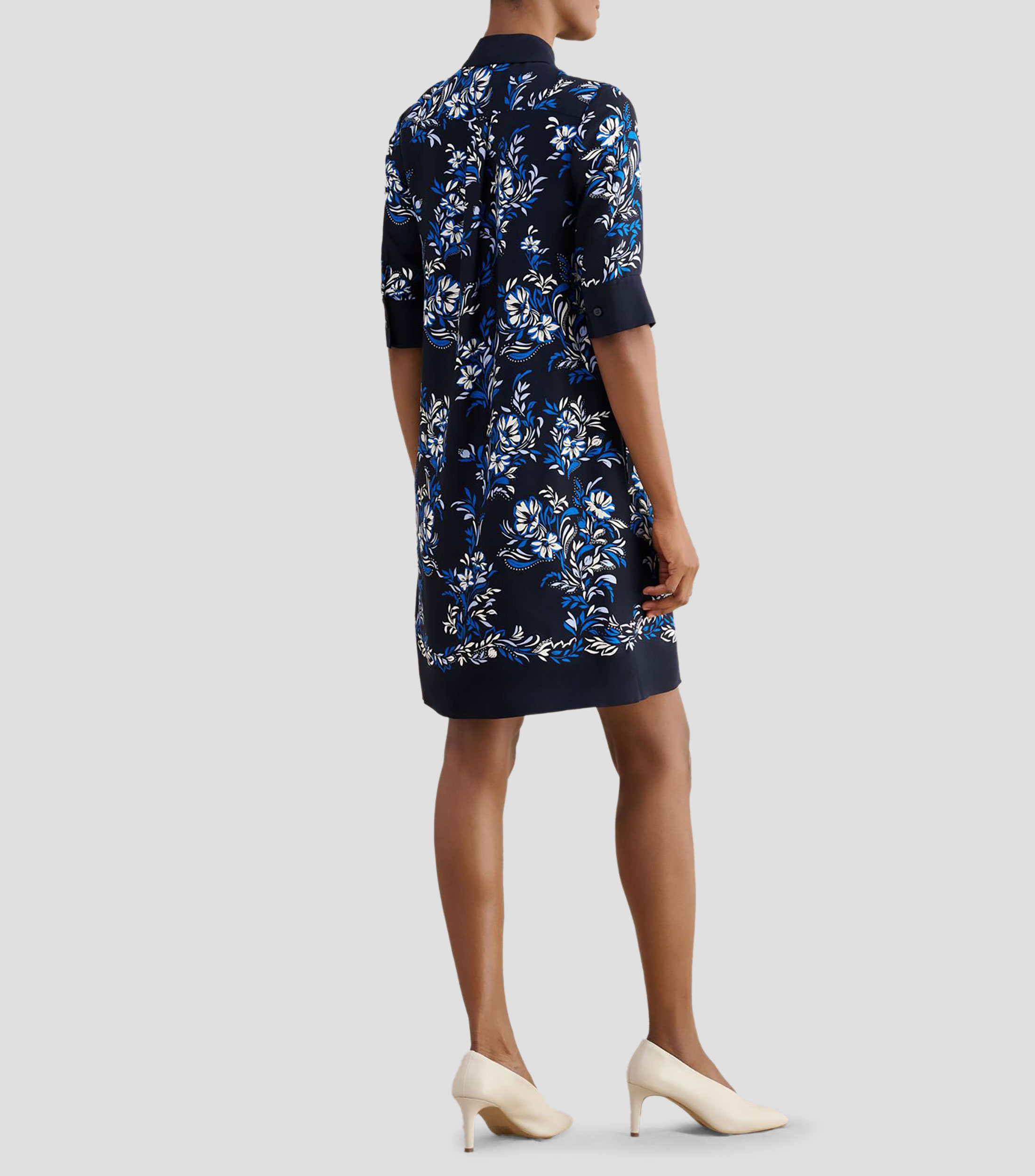 Vestido midi con estampado Maricella Mujer