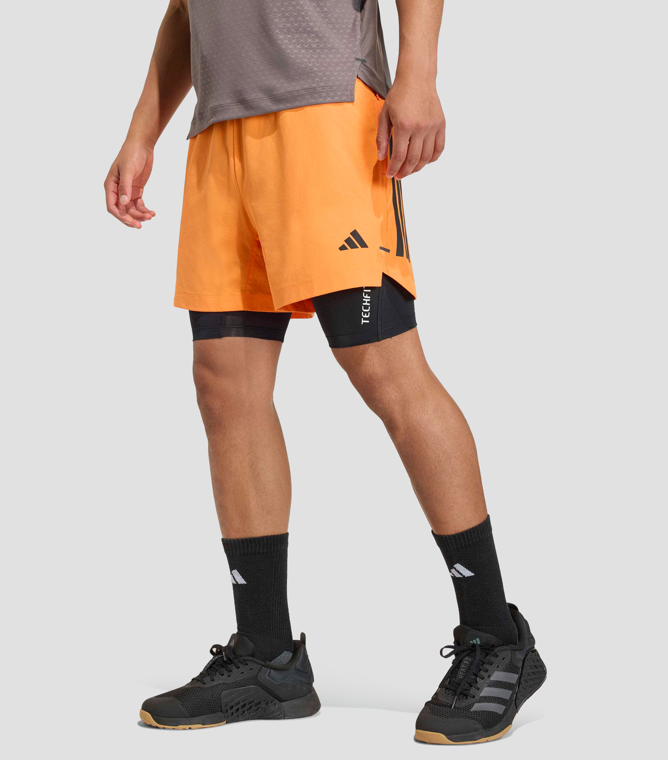 Short para entrenamiento Power 3 Stripes Hombre
