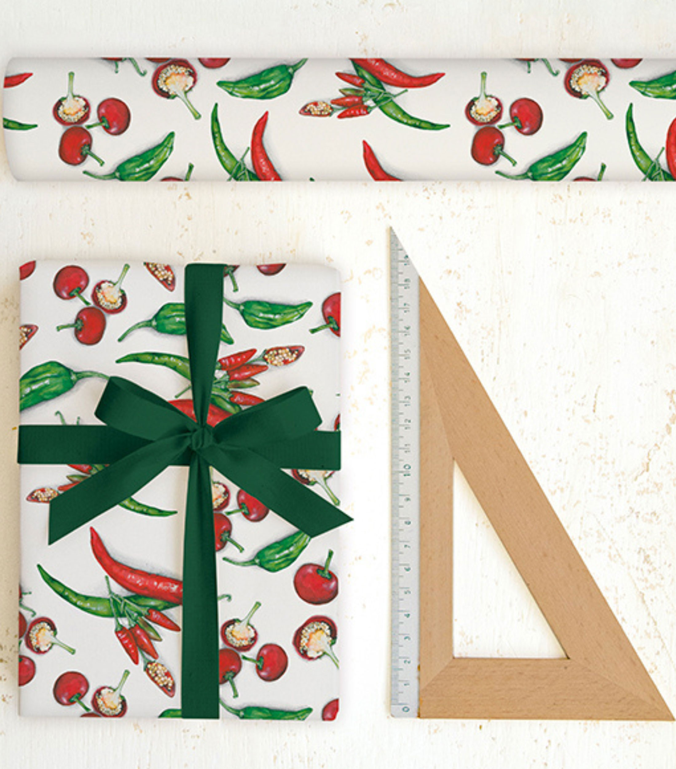 Pliego de papel Chiles Jitomate 50 x 70 cm