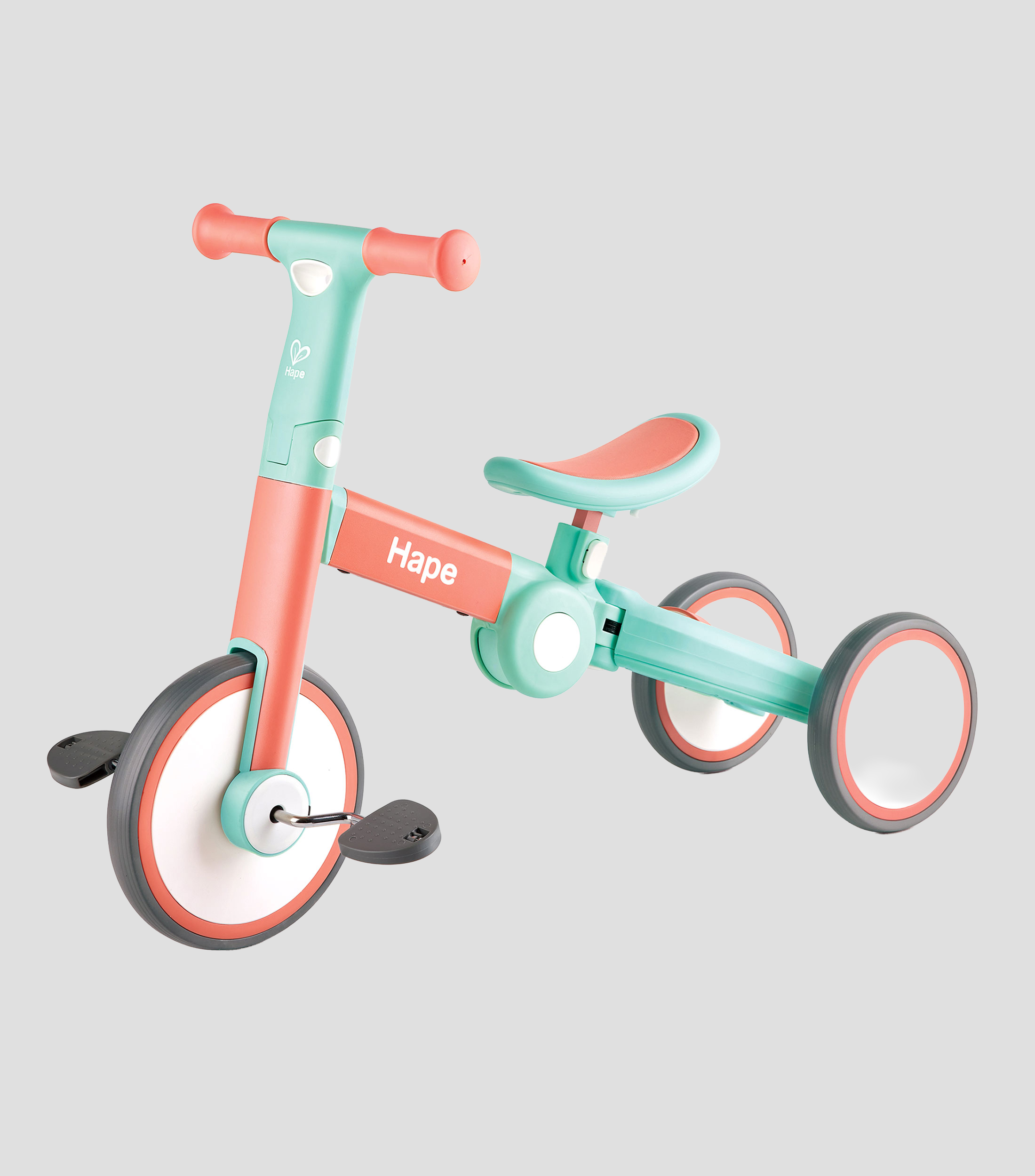 Triciclo Multifuncional 3 en 1 Rosa