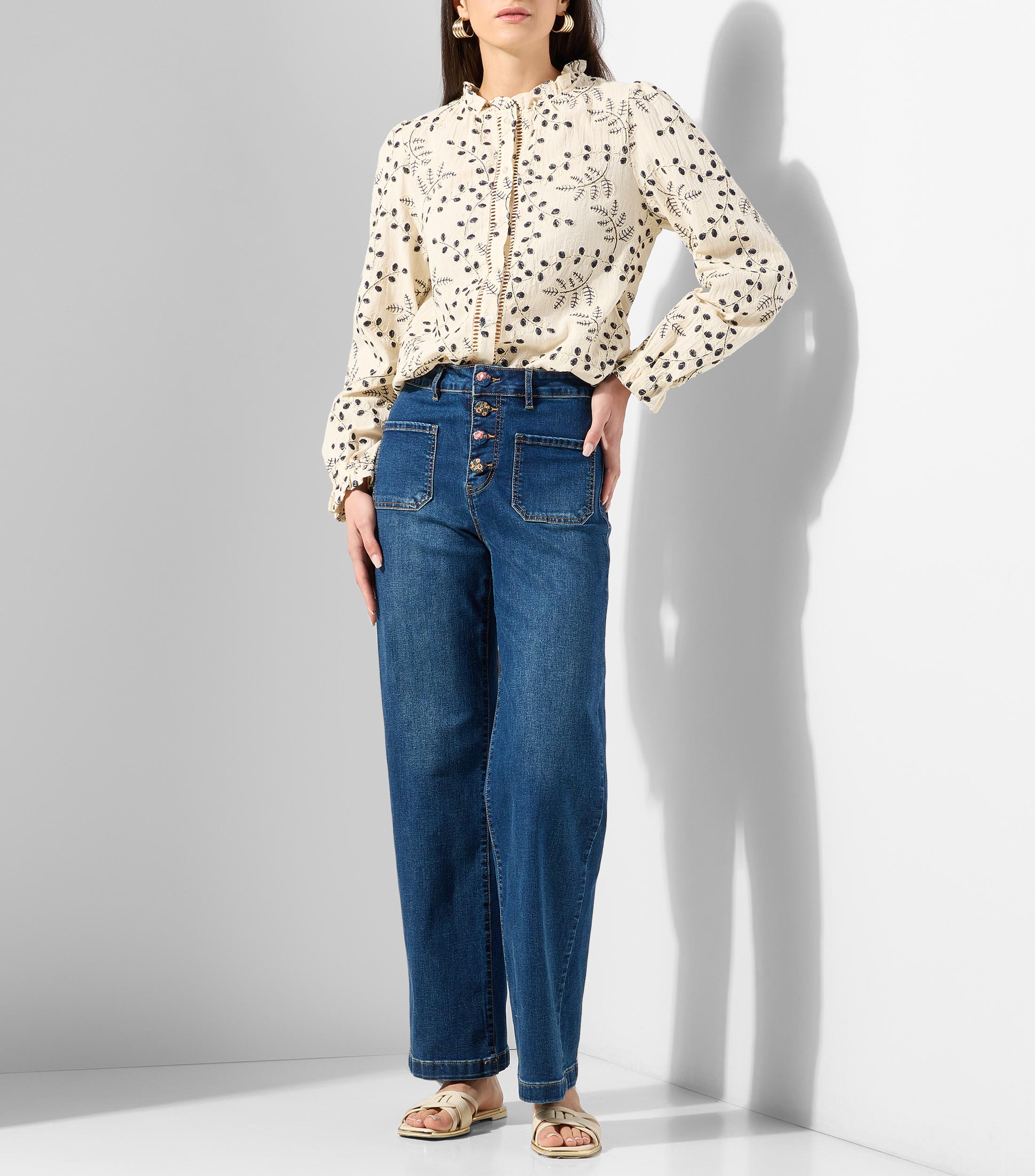 Jeans Recto Mujer