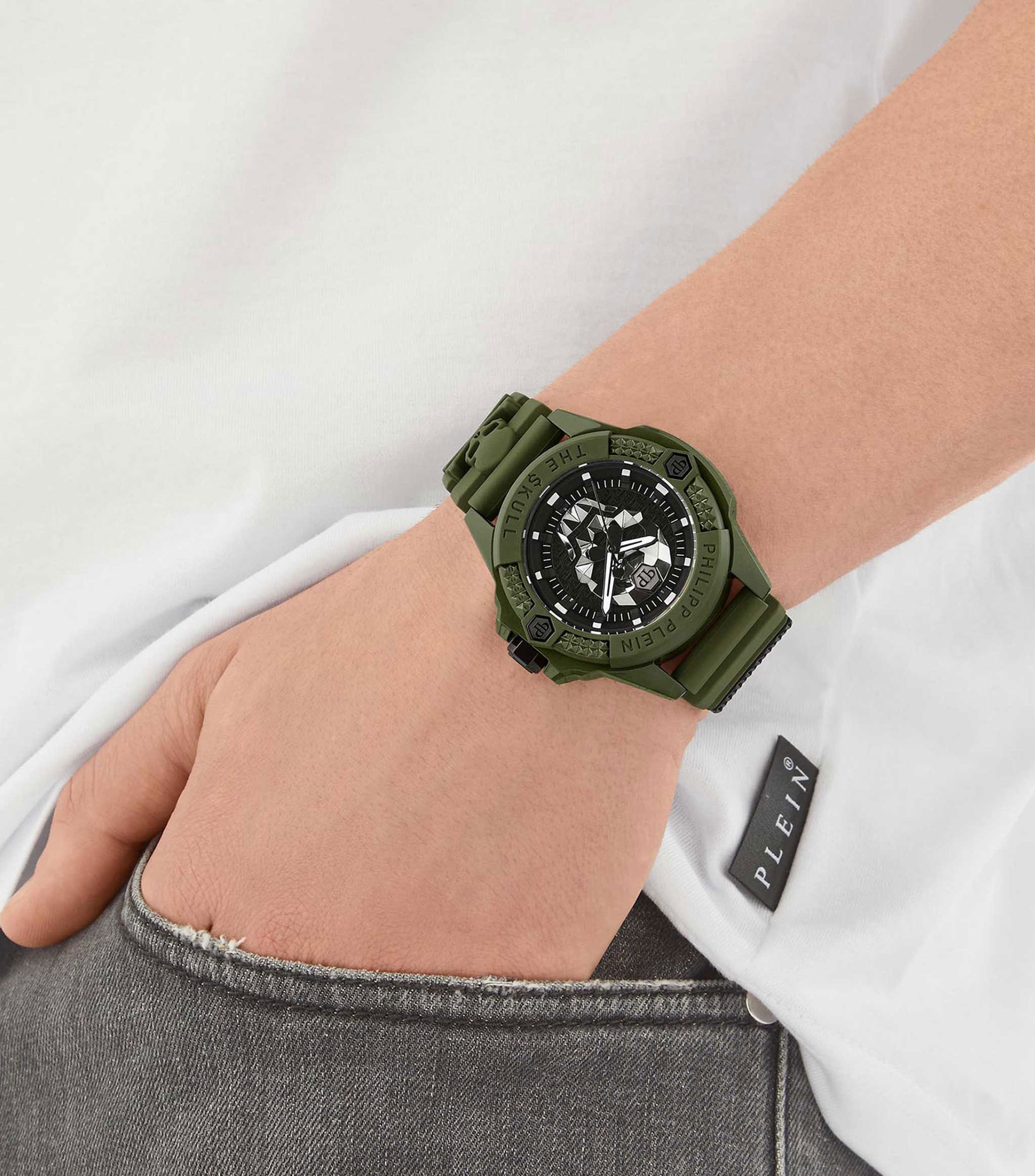 Reloj para Hombre The Skull Ecoceramic Casual Verde