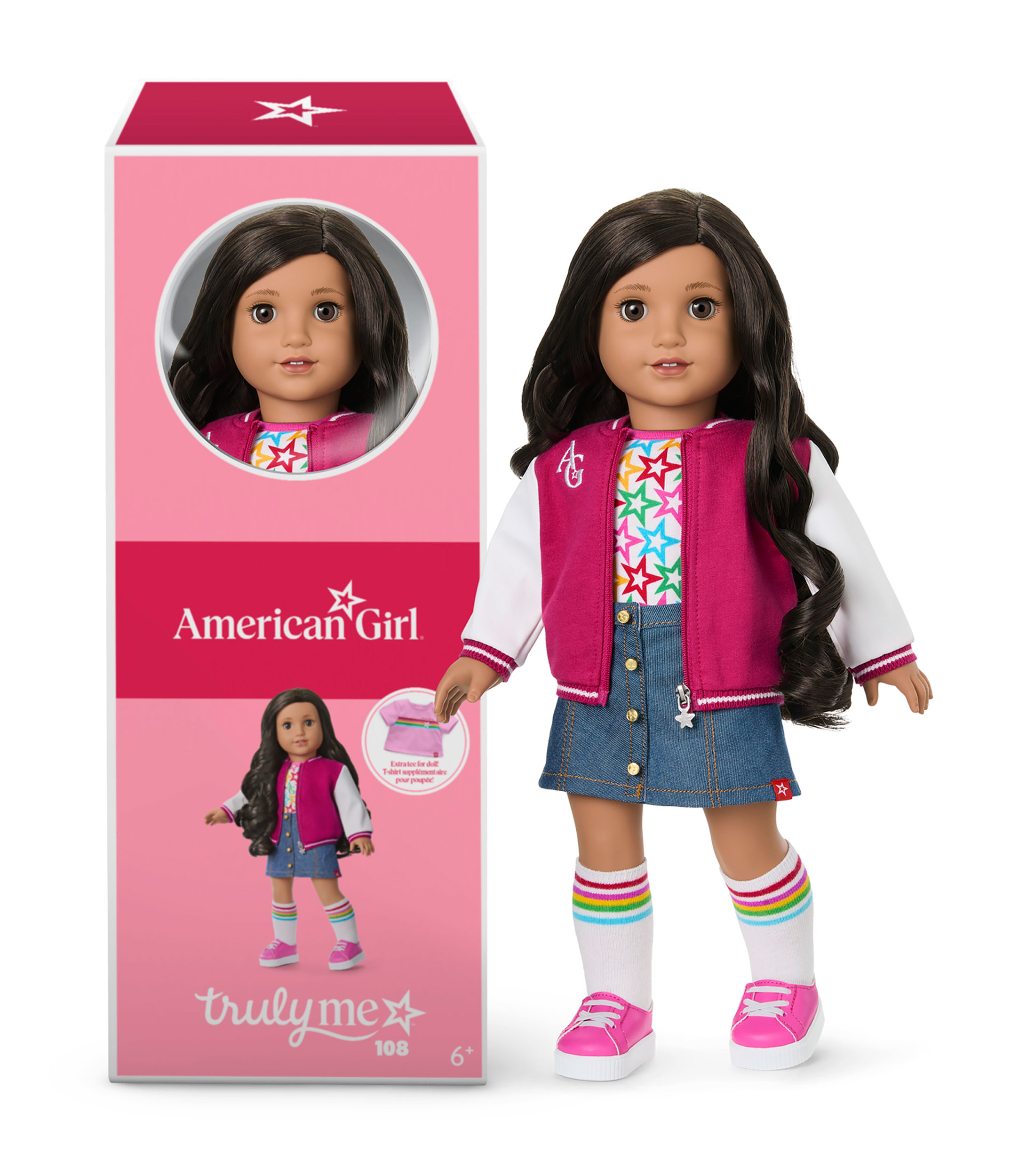 Muñeca Truly Me cabello pelinegra con caireles