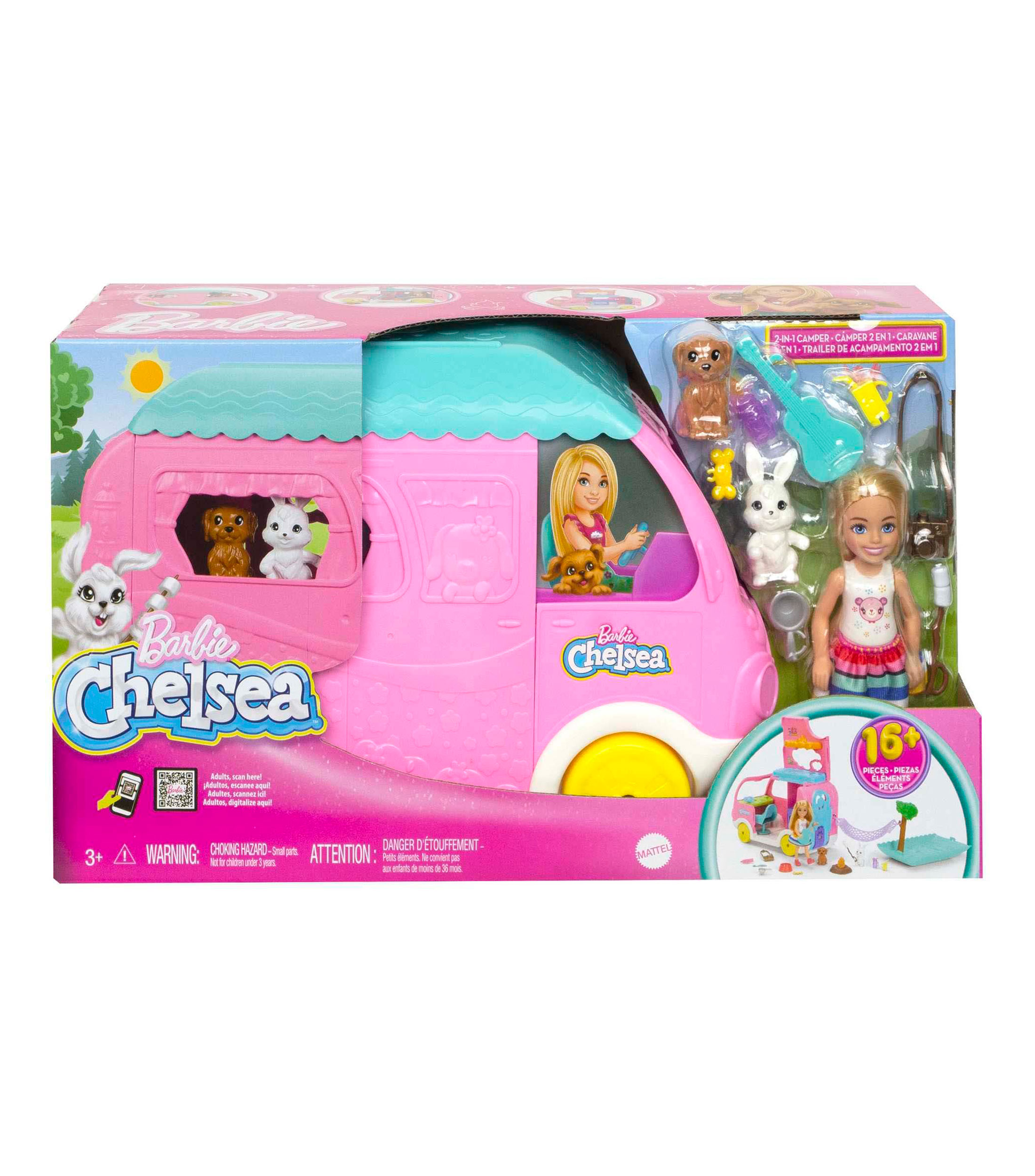 Set de Juego Barbie Chelsea Nuevo Camper