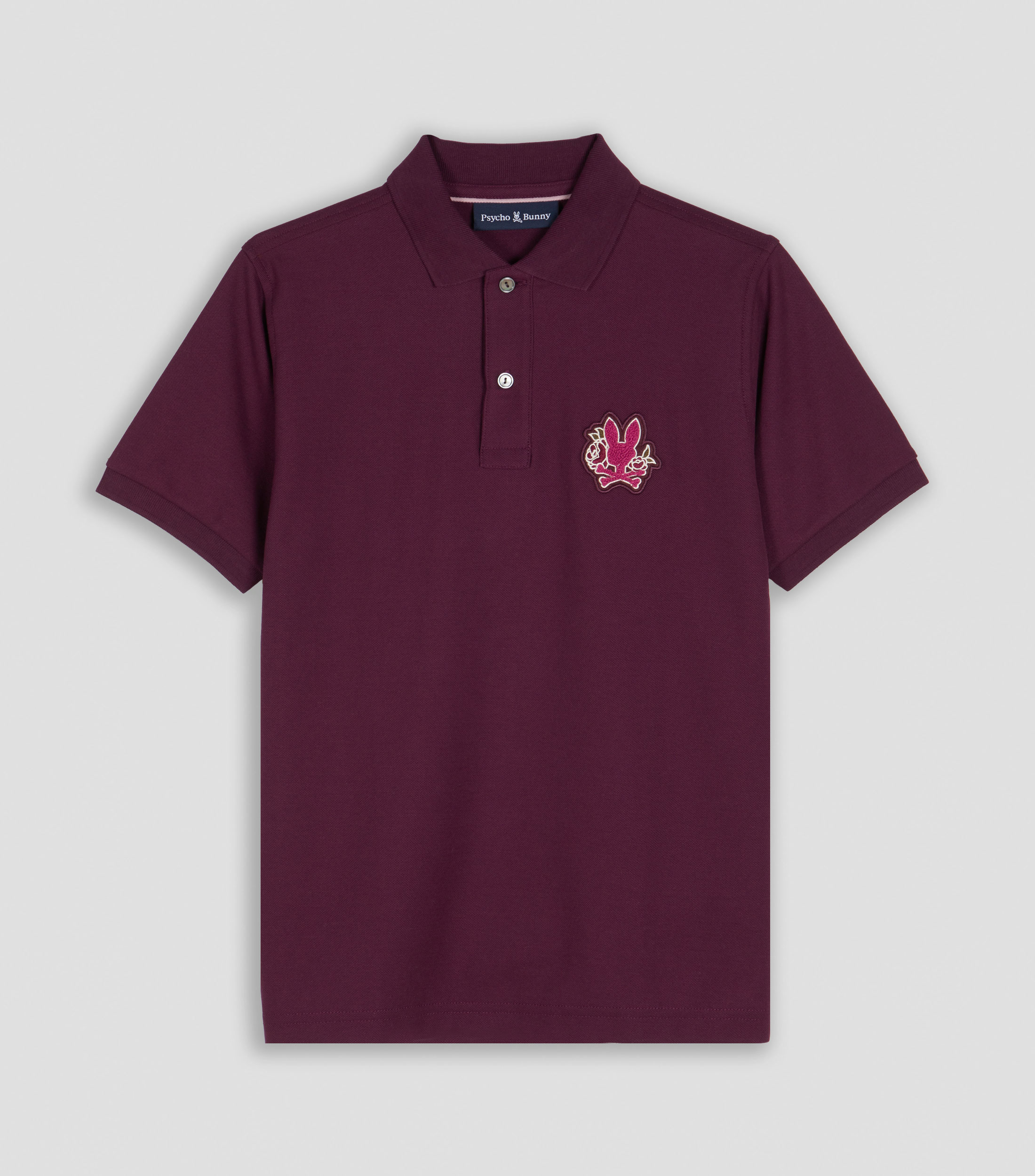 Playera tipo polo manga corta lisa Niño