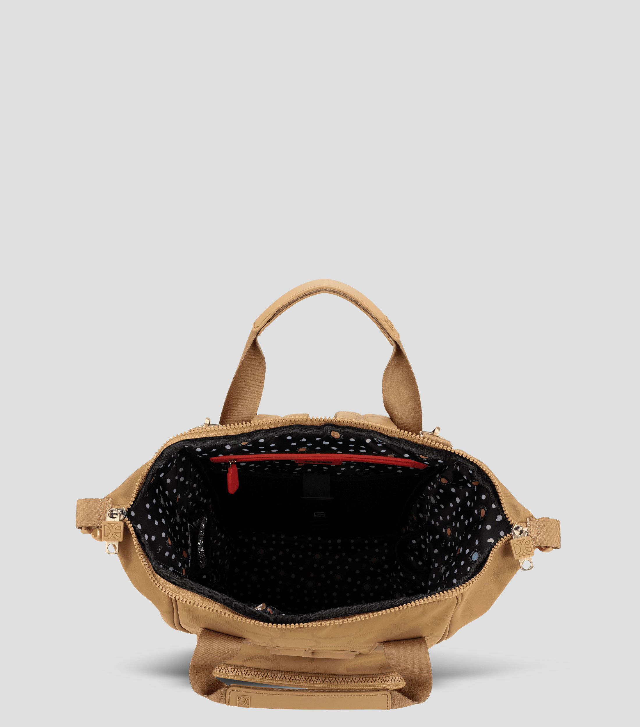 Pañalera backpack lisa con cambiador