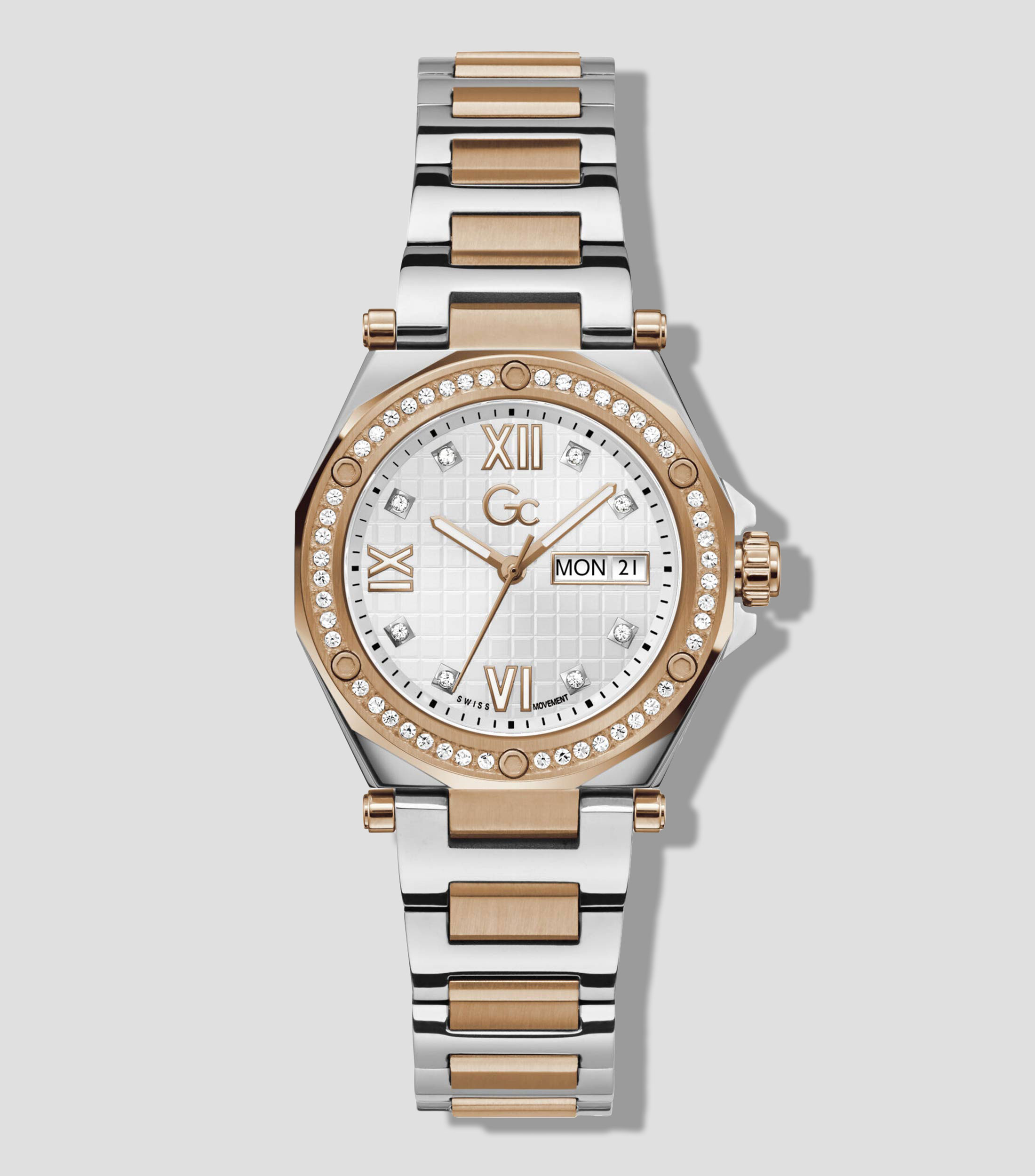 Reloj para Mujer casual Legacy Lady plateado, tono oro rosa