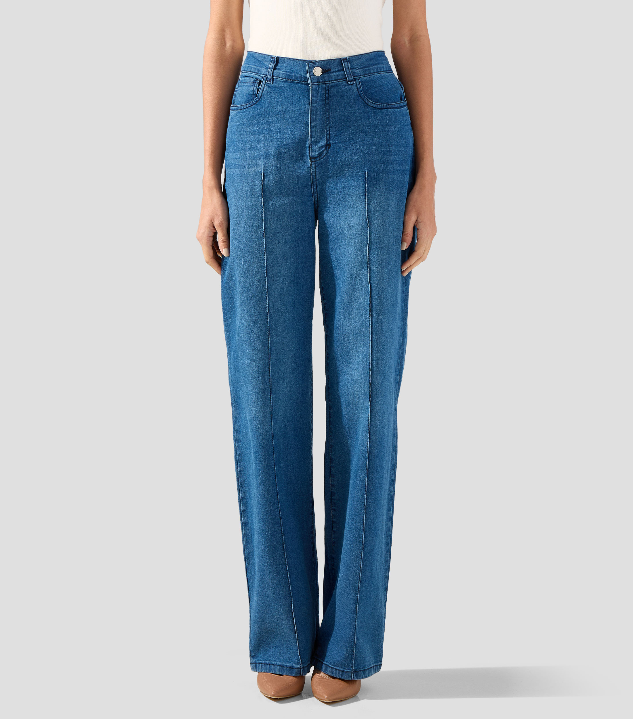 Jeans Recto Mujer