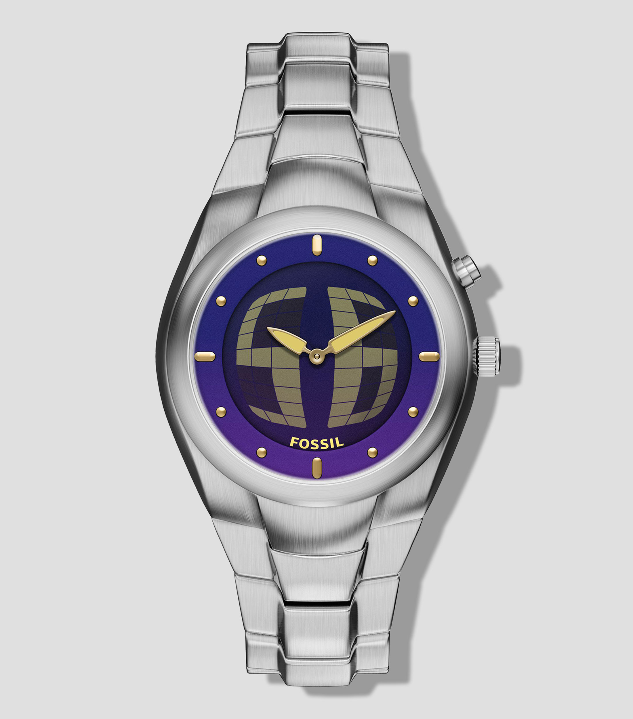 Reloj para Hombre Big Tic Edición Especial Morado, Plateado
