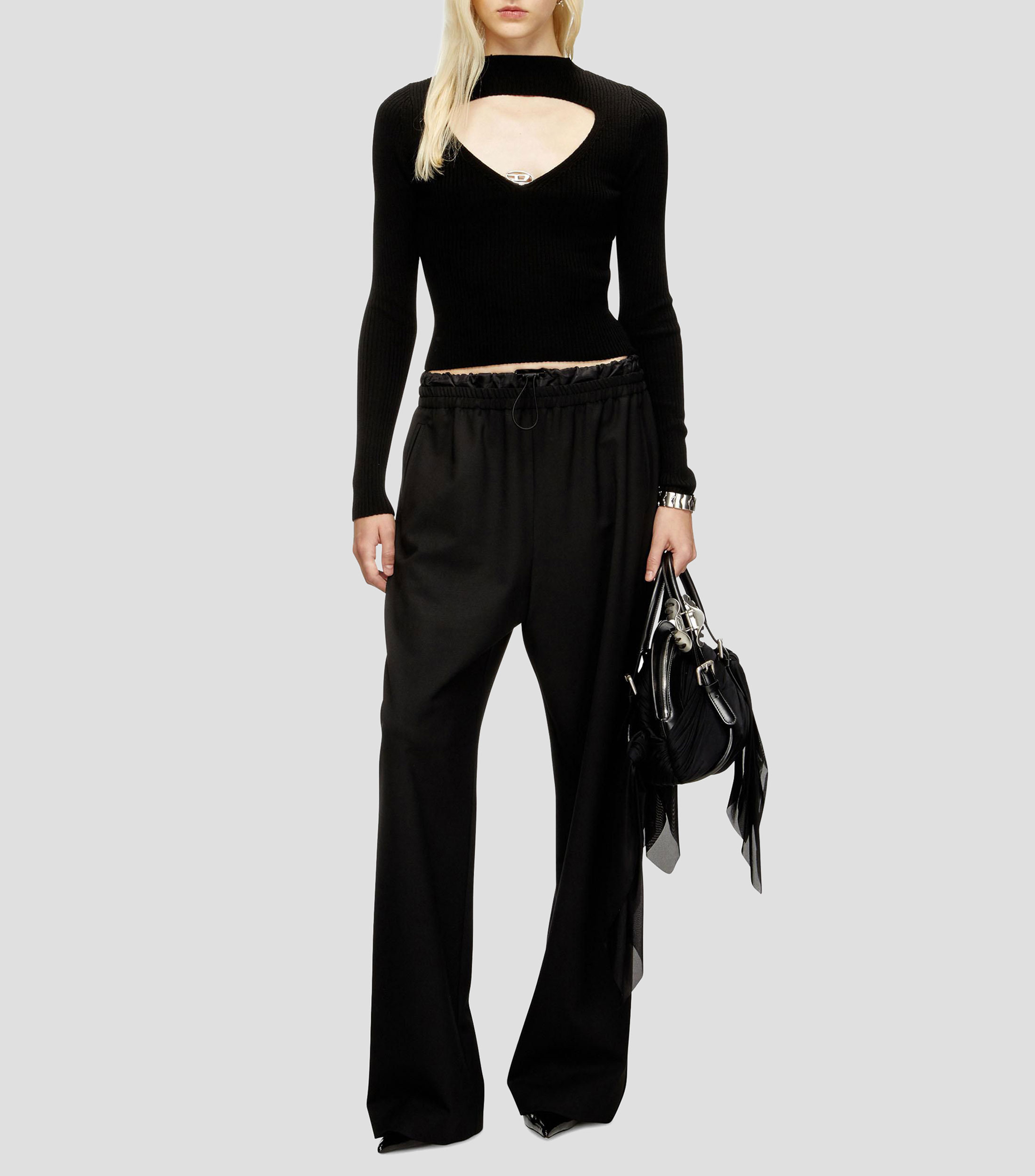 Suéter cuello redondo Mujer