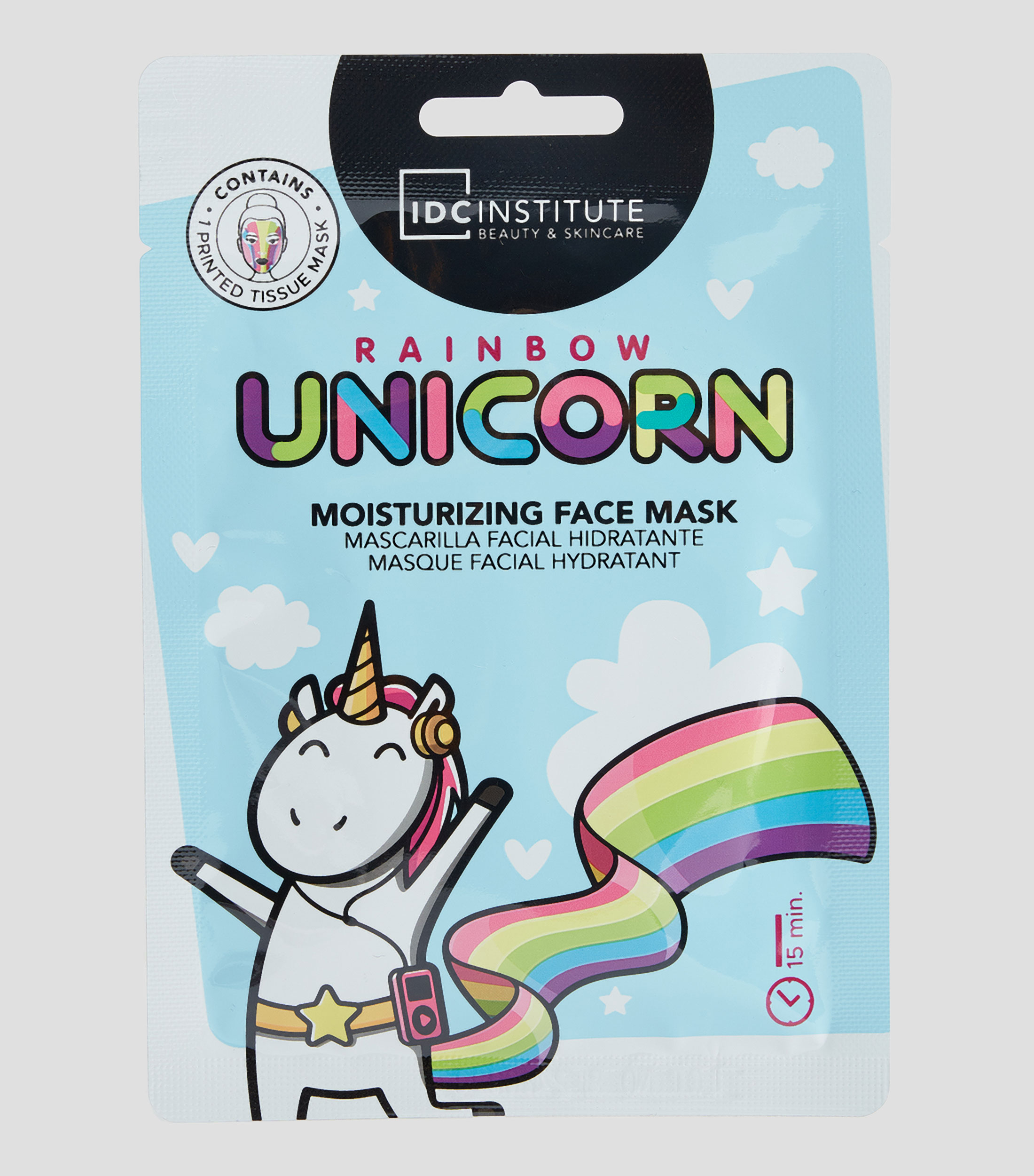 Mascarilla Rainbow Unicornio, 23 gr