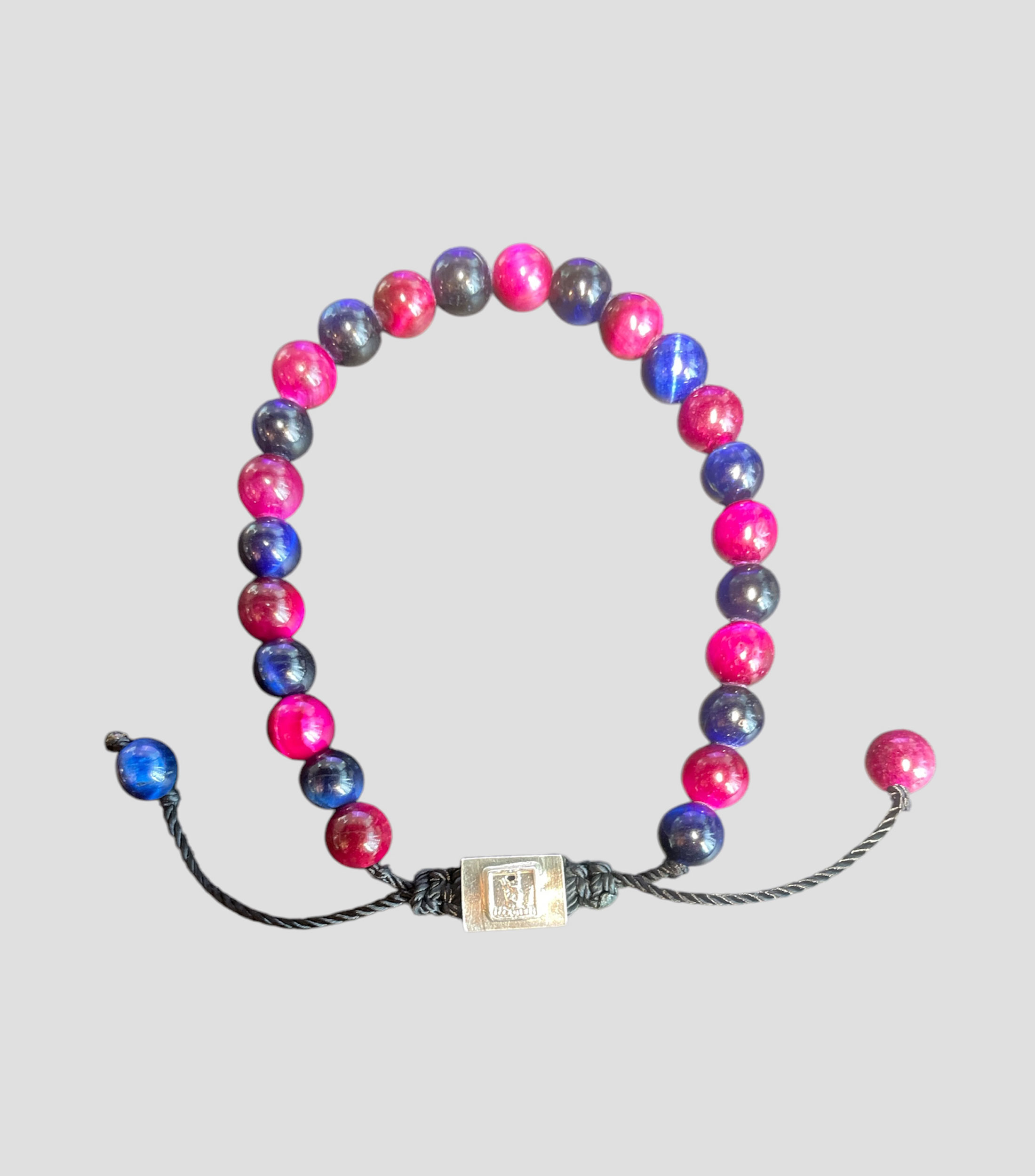 Pulsera piedras combinadas Hombre