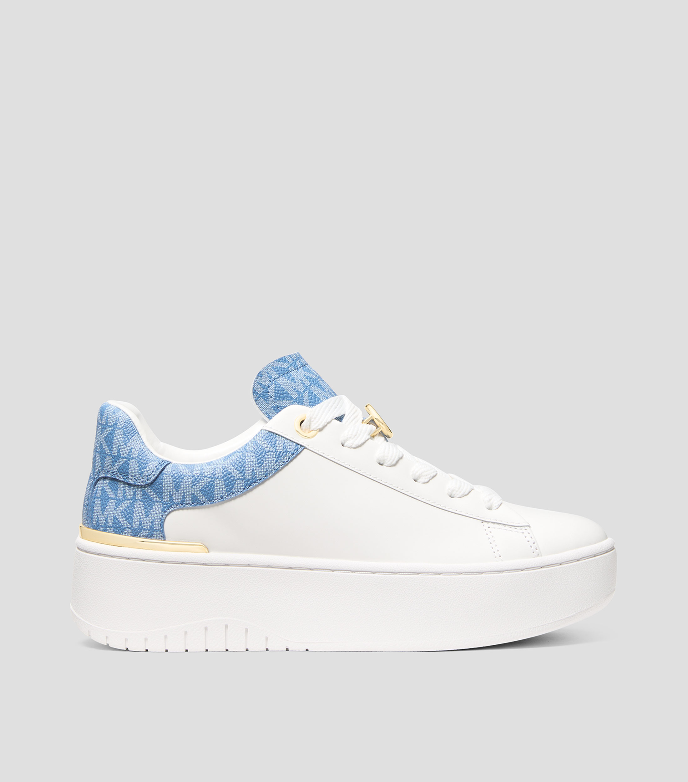 Tenis casuales con plataforma Dottie en piel Mujer