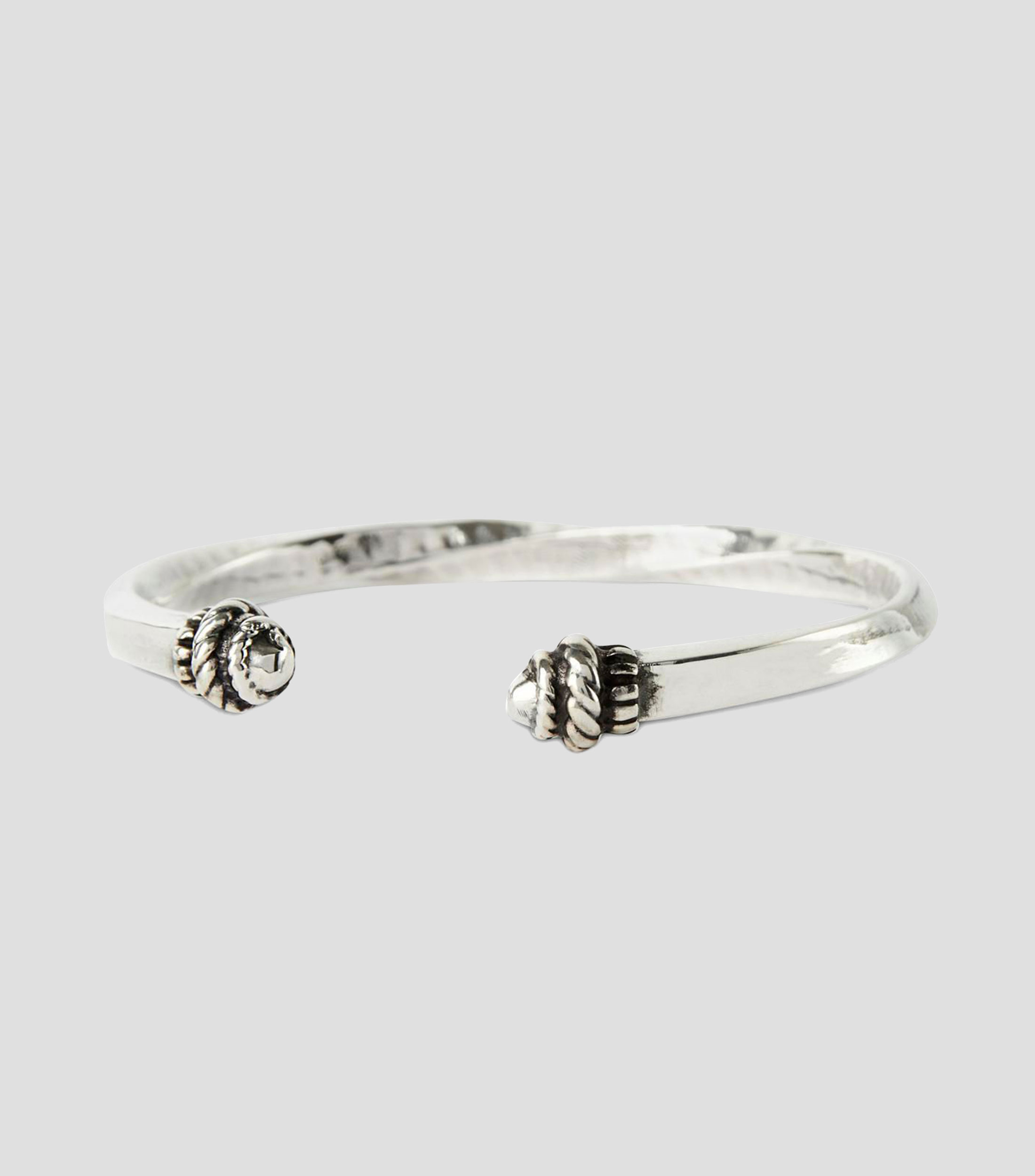 Brazalete ajustable en plata .925 Turquía Unisex
