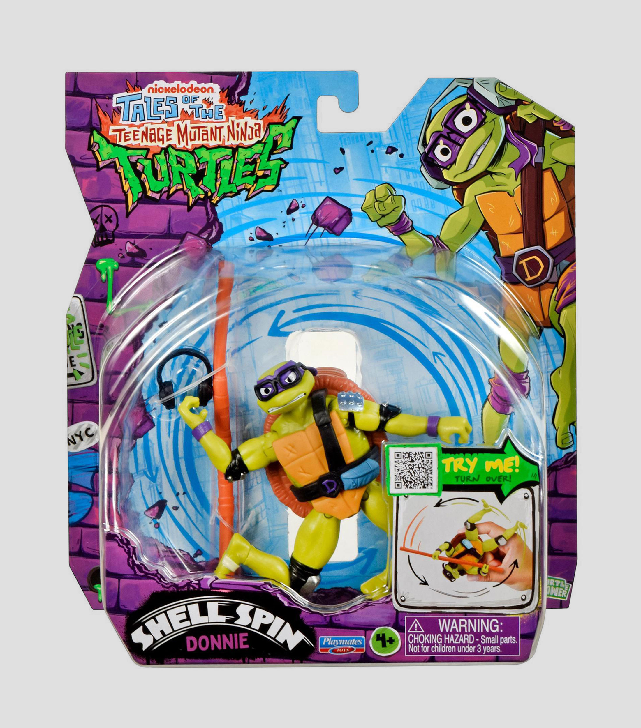 Figura de acción Shell Spin Donnie