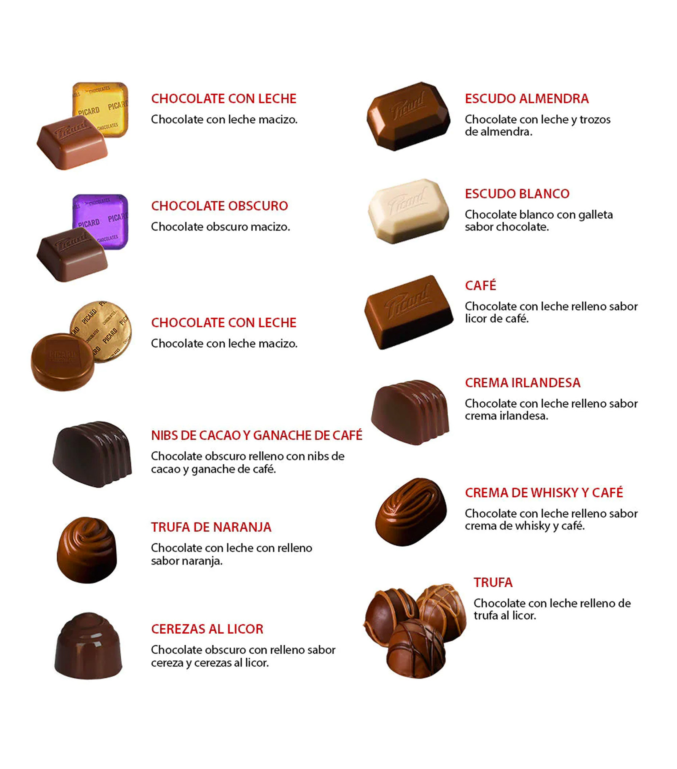 Estuche Rígido Chocolate Surtido Selecto, 270 g
