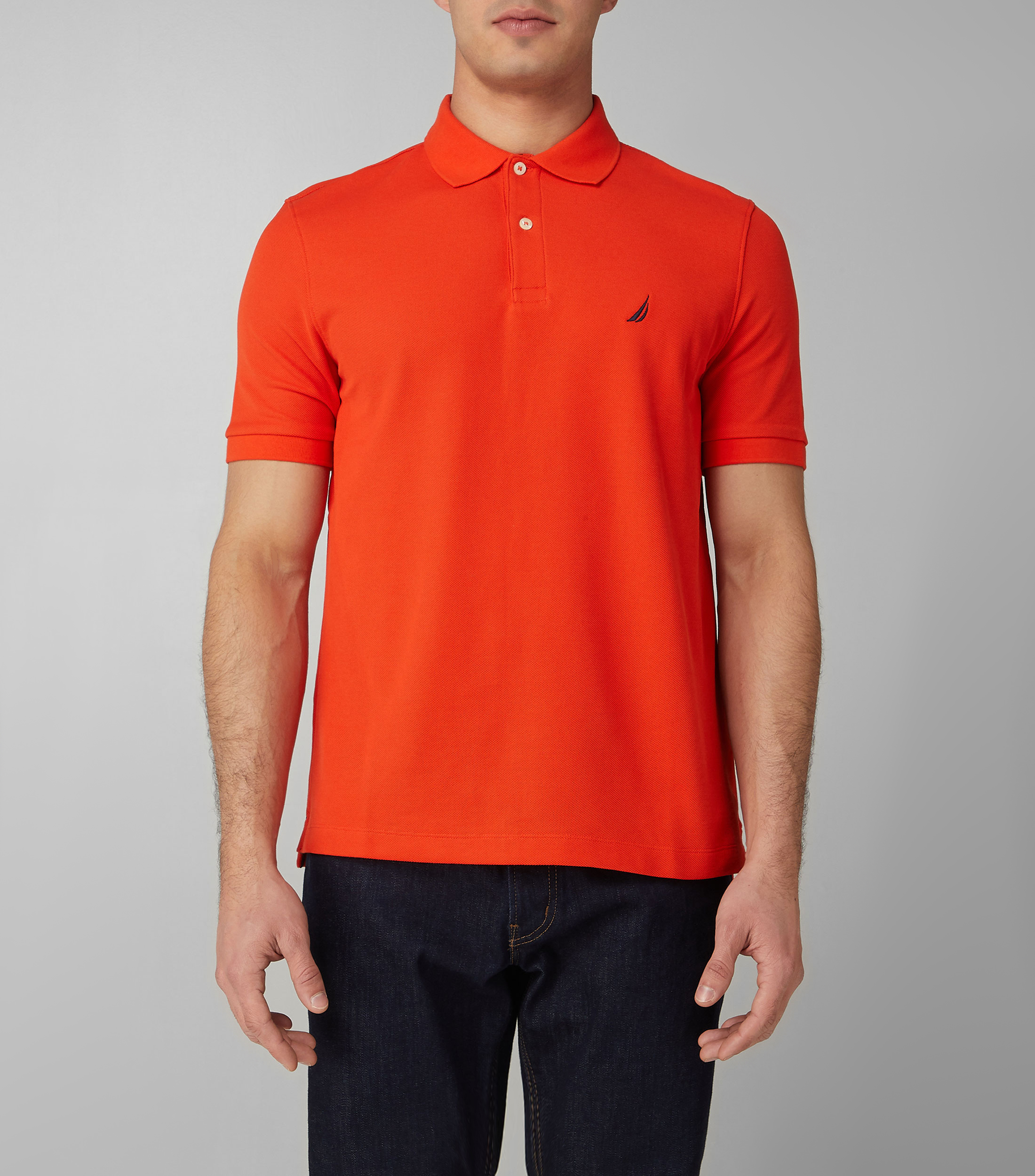 Playera tipo polo con manga corta Hombre