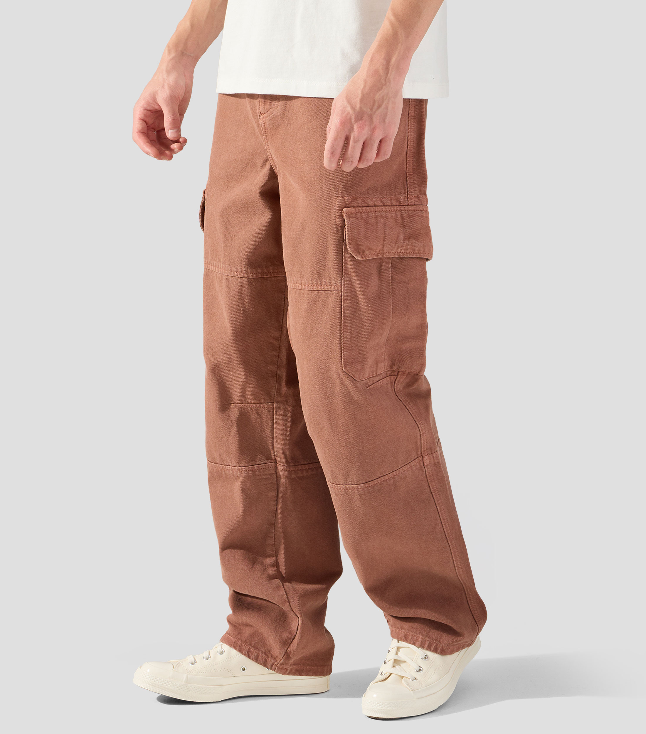Jeans de corte cargo Hombre
