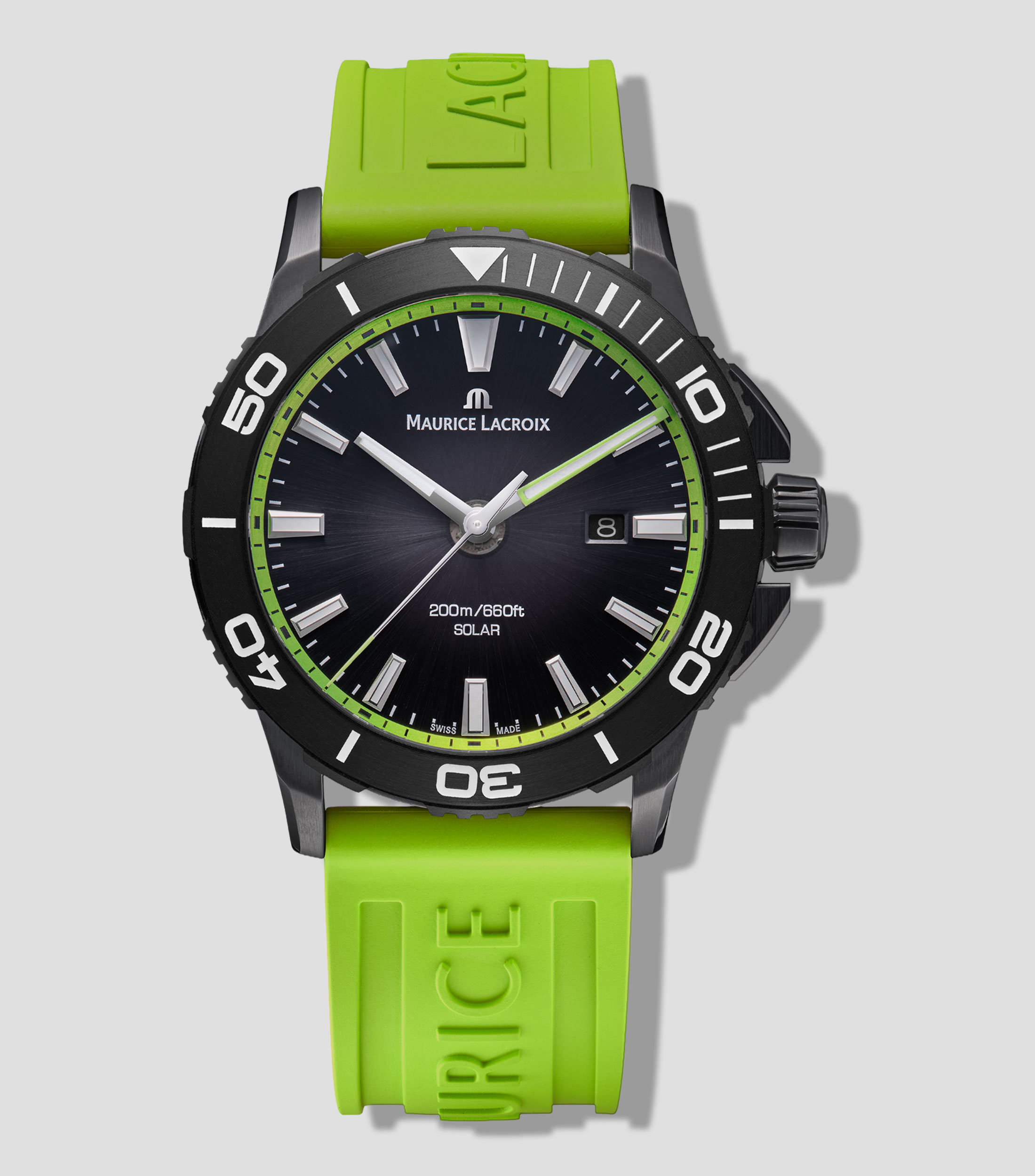 Reloj para Hombre Pontos S Solar Deportivo Negro