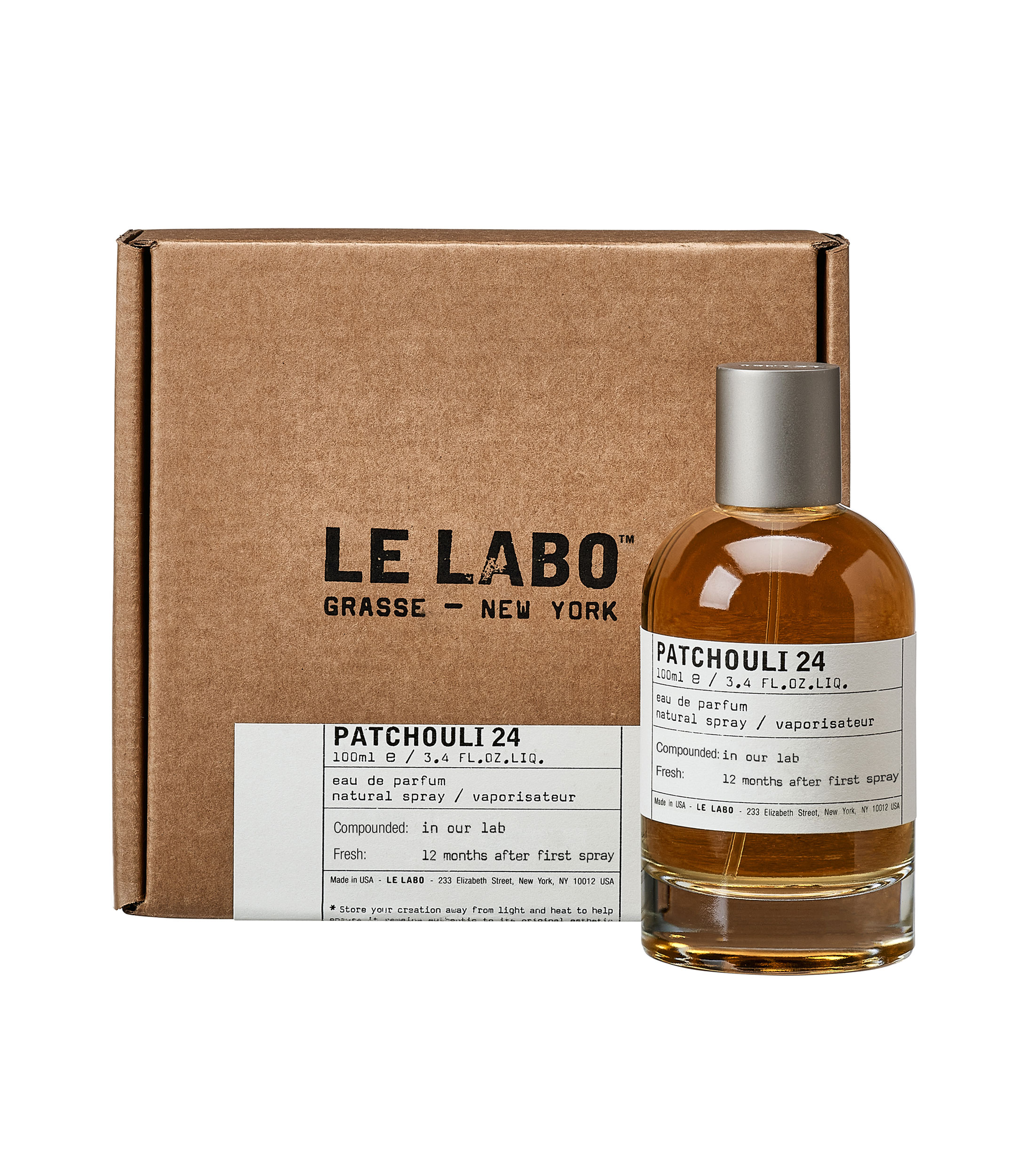 Perfume Patchouli 24, Eau de Parfum 100 ml Unisex