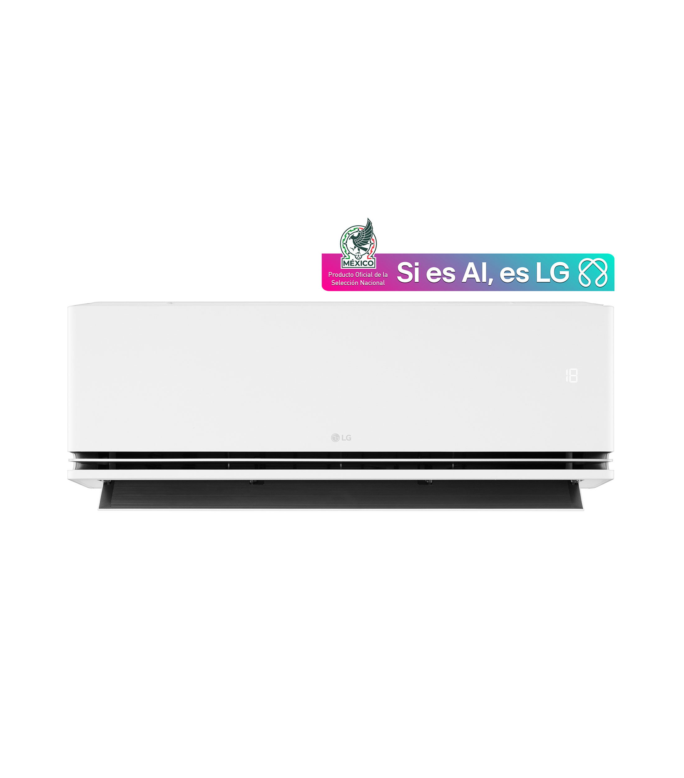 Aire Acondicionado Minisplit LG Dual Inverter AI Air 1 Tonelada Sólo Frío 220V VA122C5