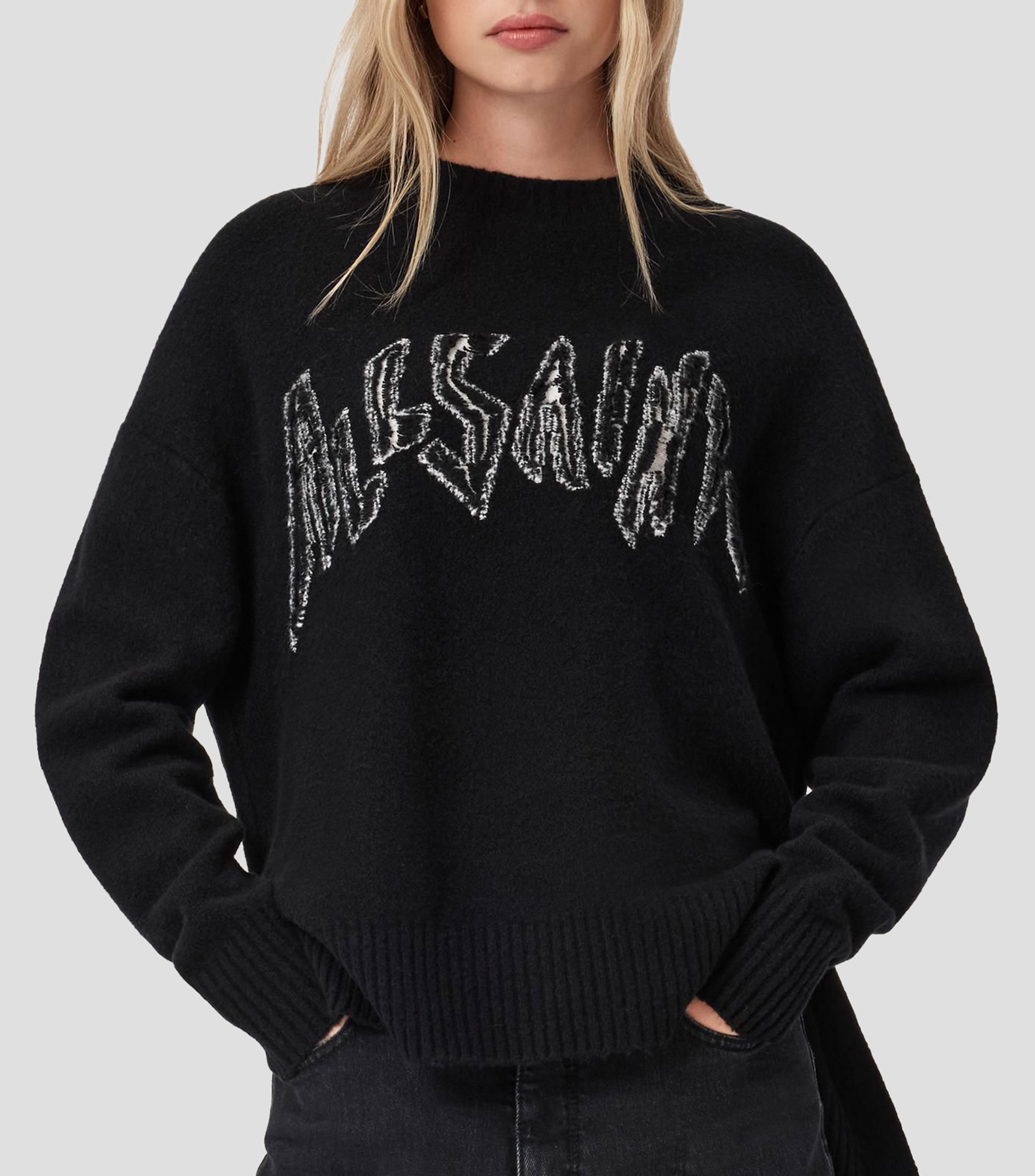 Suéter cuello redondo Mujer