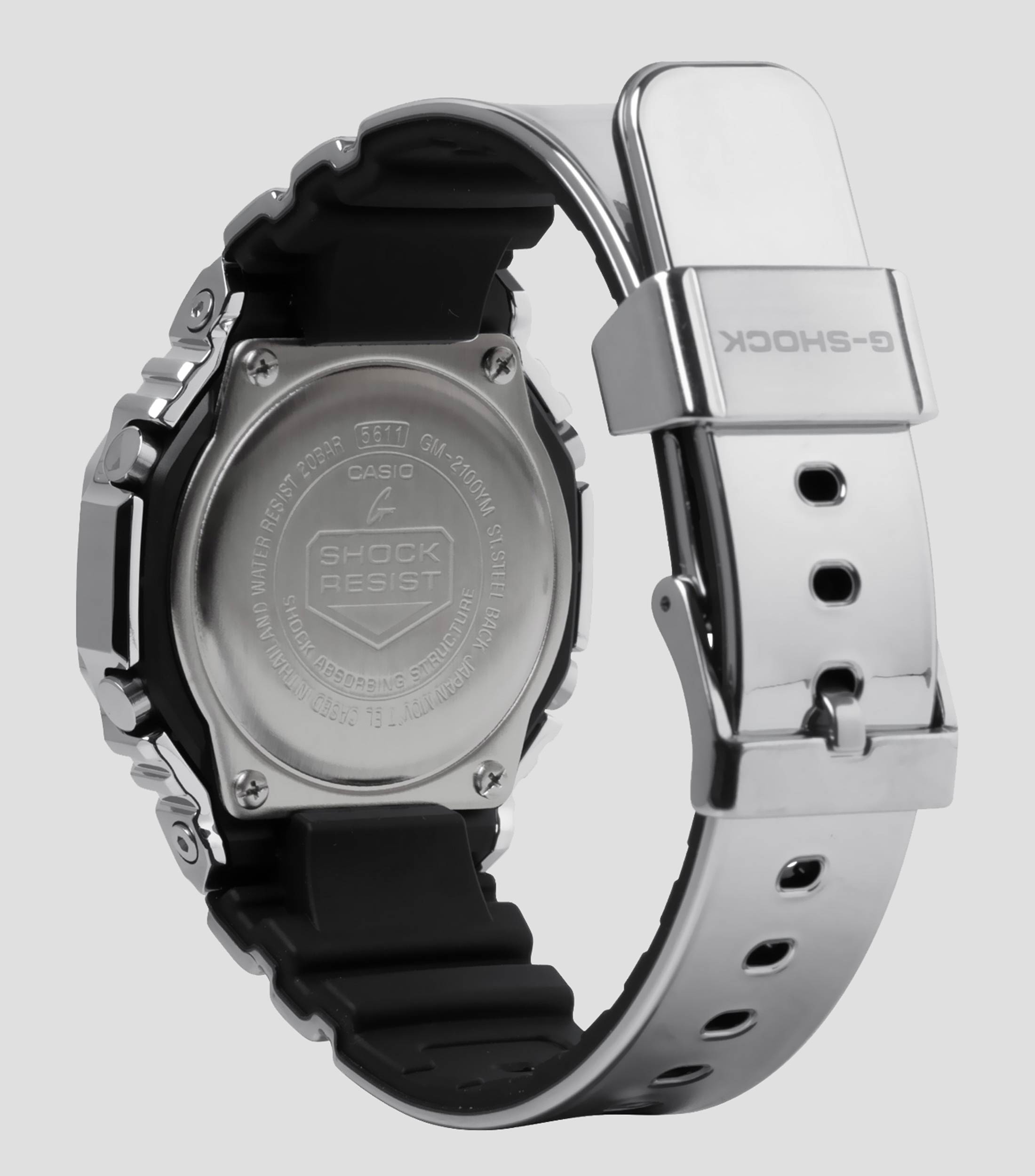 Reloj para Hombre G-Shock G-Steel Casual Plateado