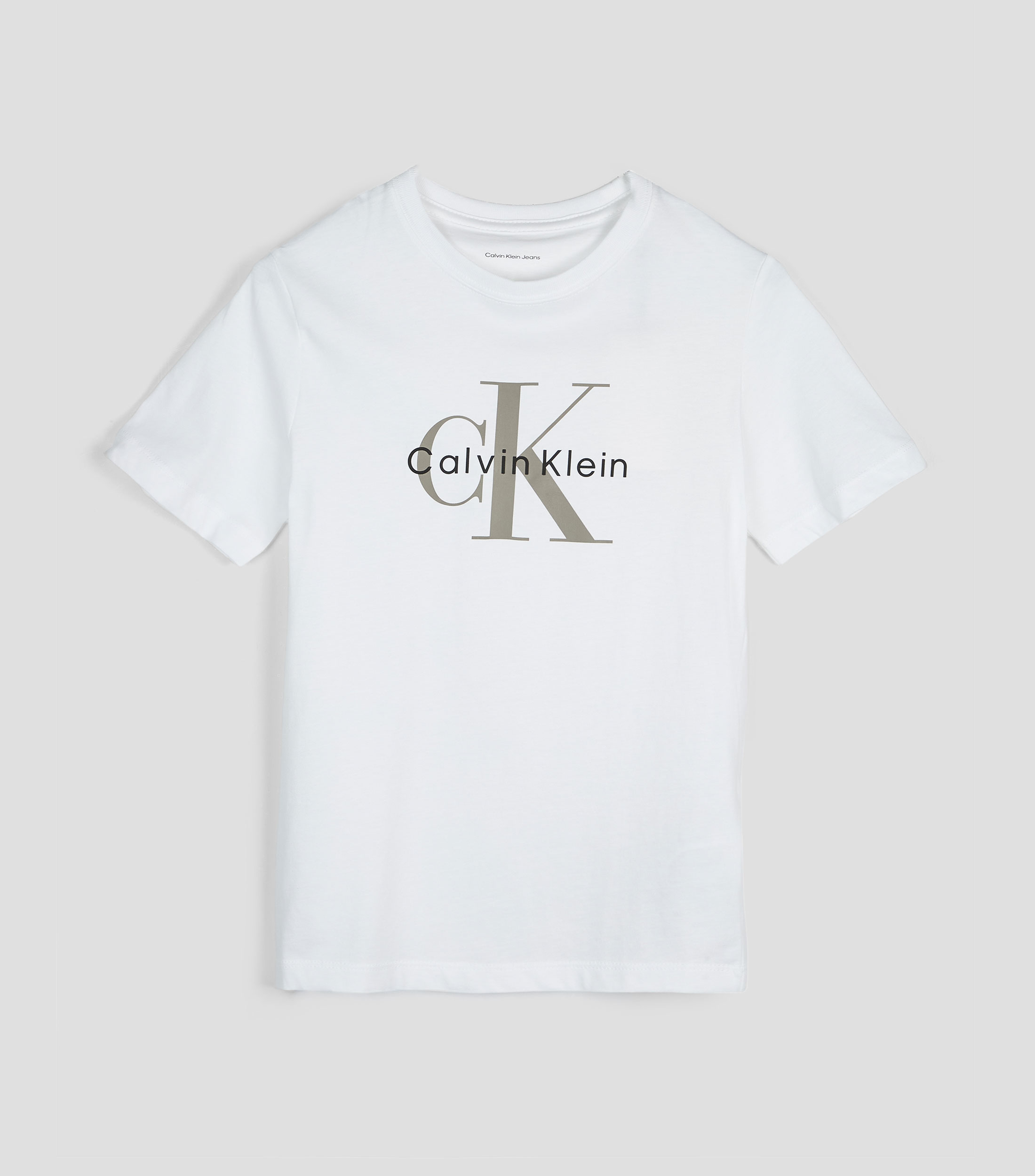 Playera cuello redondo manga corta estampada Niño