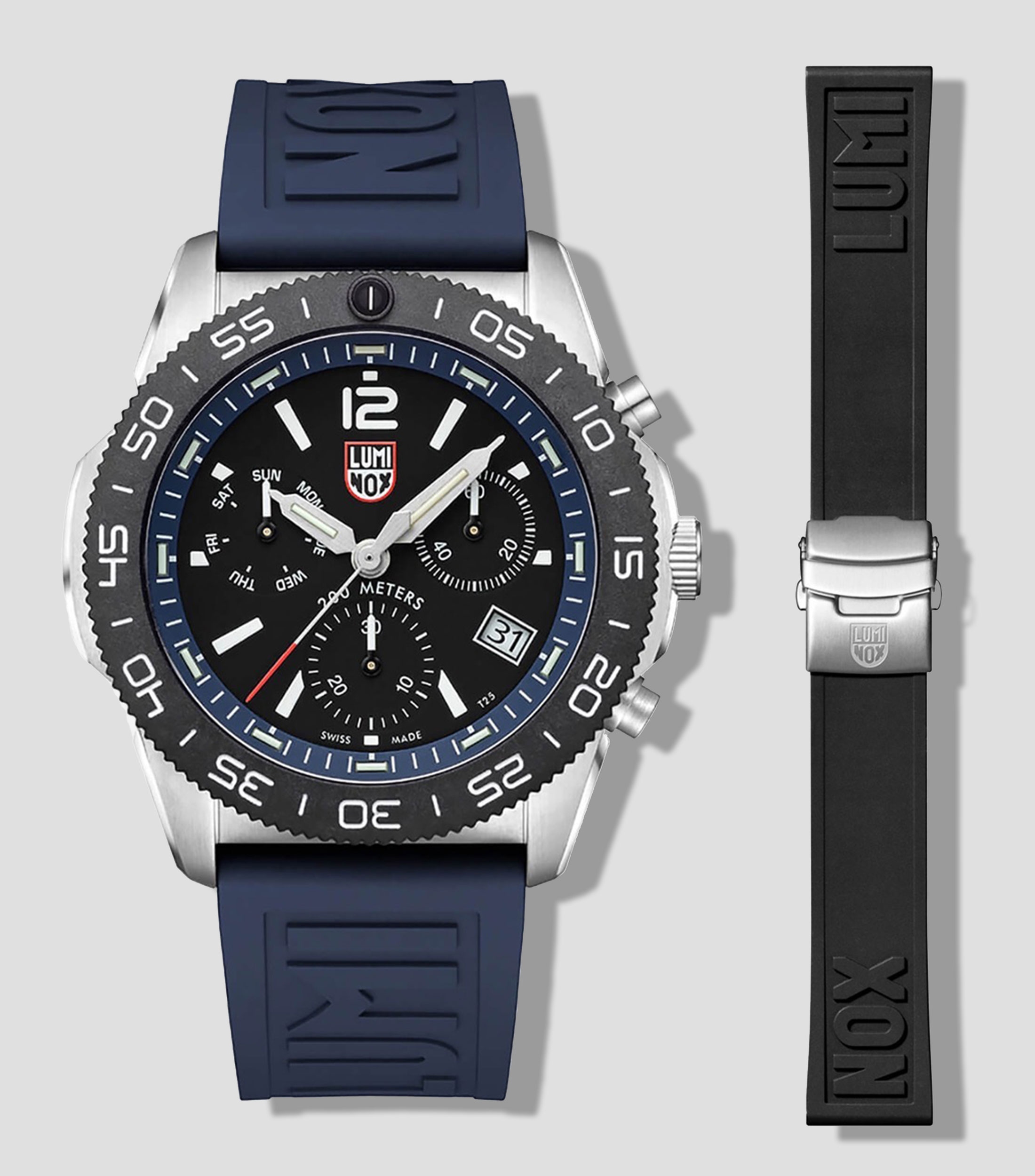 Reloj para Hombre Pacific Diver Chronograph Deportivo, Plateado