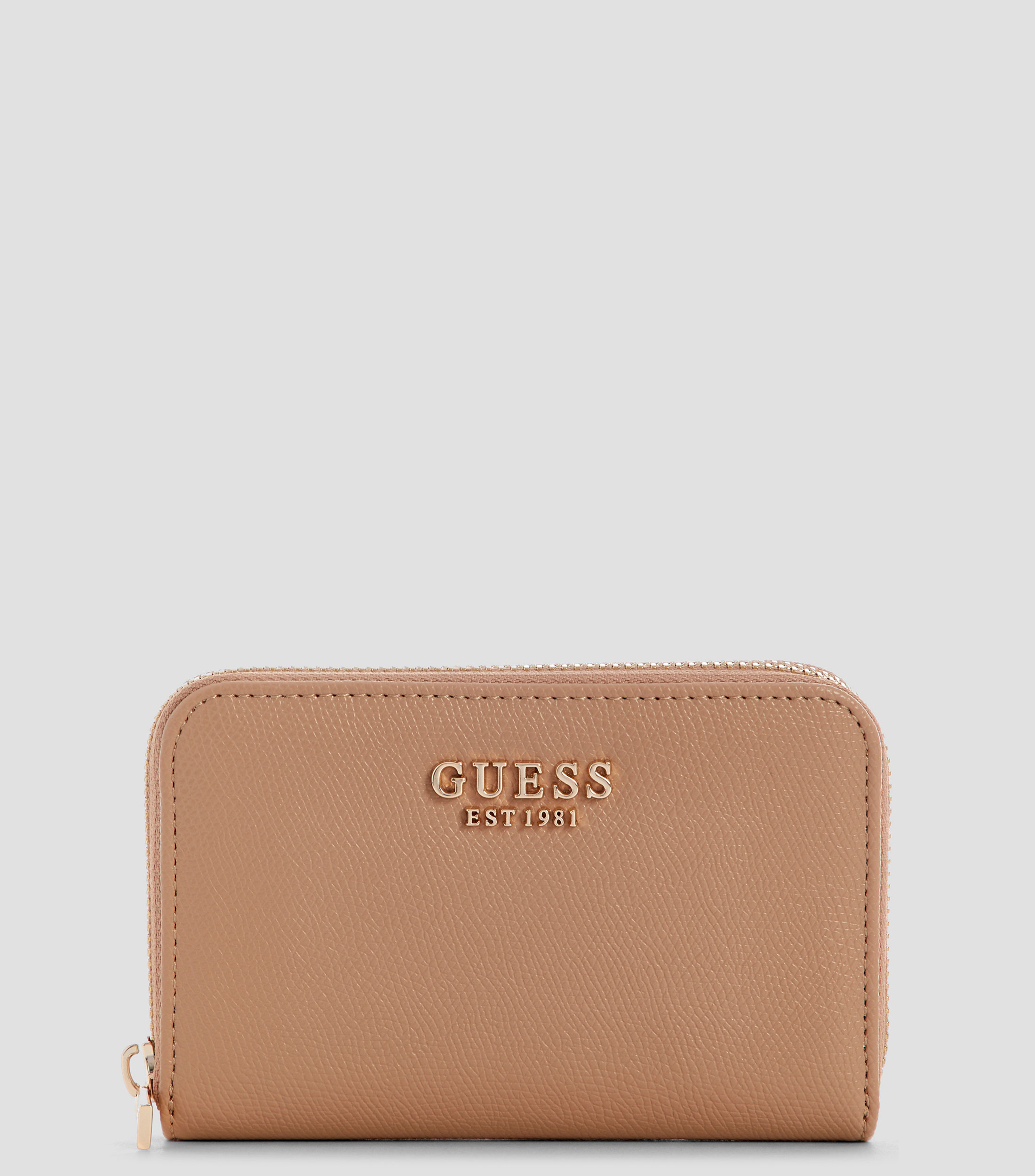 Cartera lisa con detalle texturizado Mujer