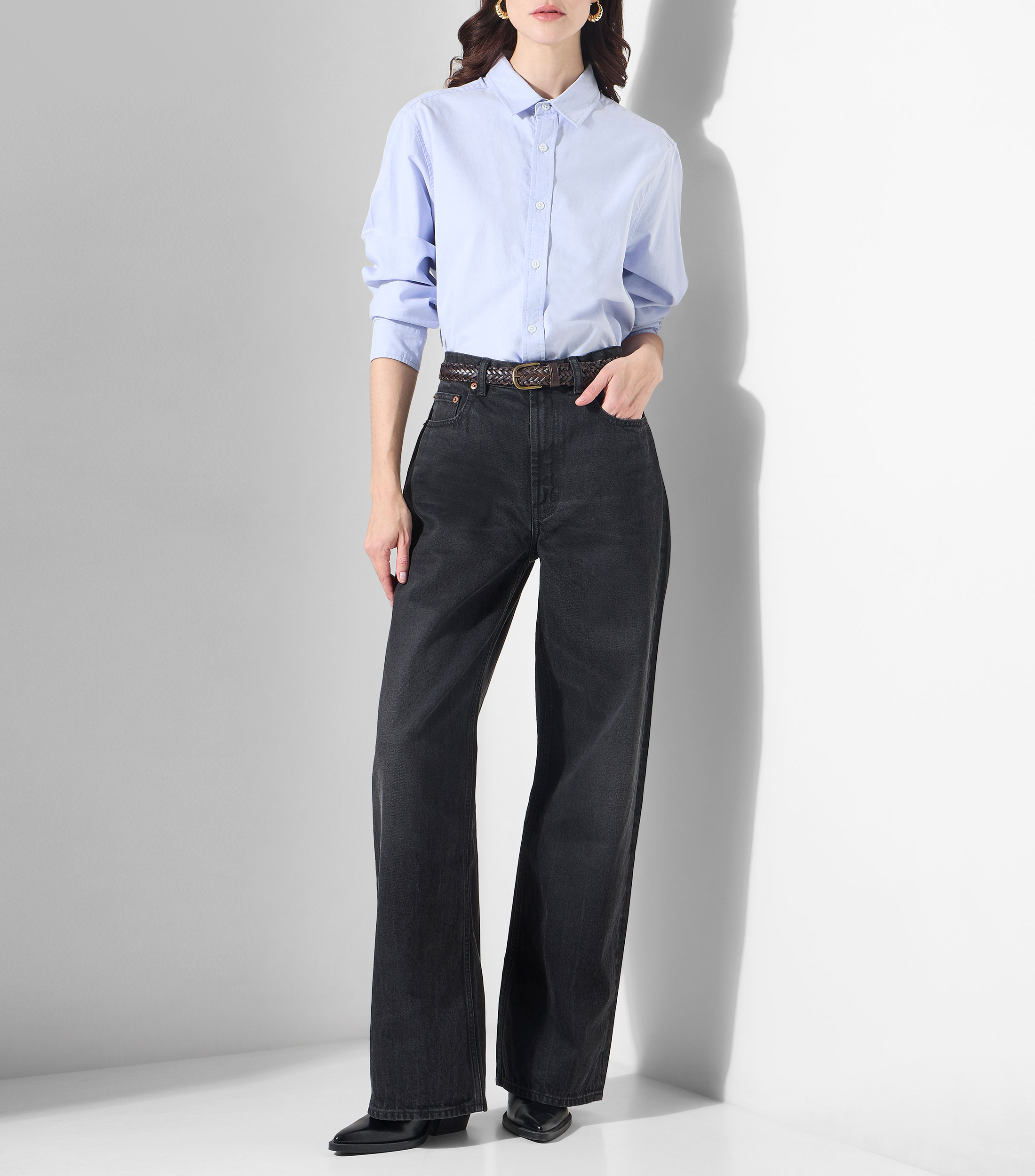 Jeans amplio Mujer