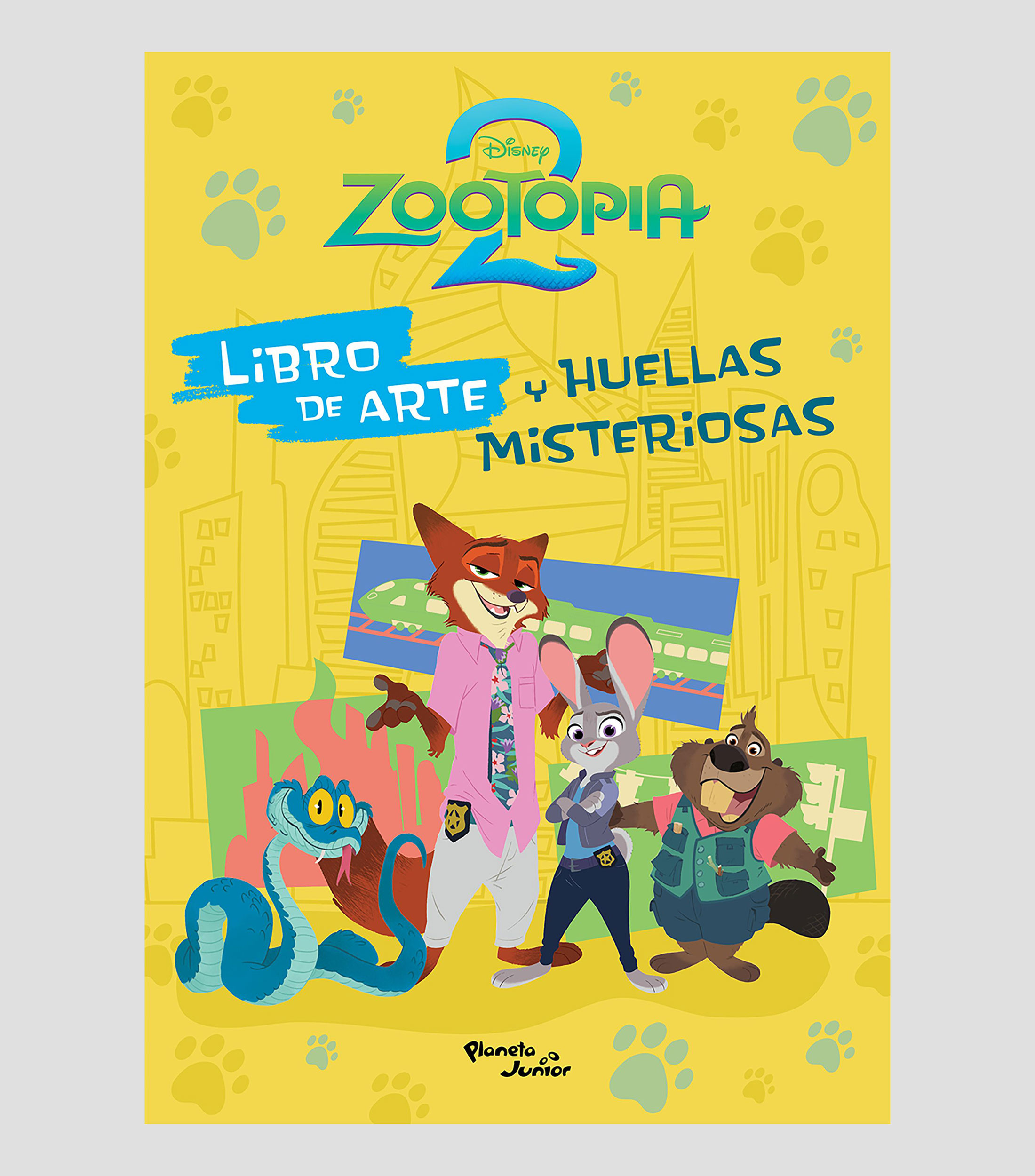 InfantilesZootopia 2: Libro De Arte Y Huellas, Disney