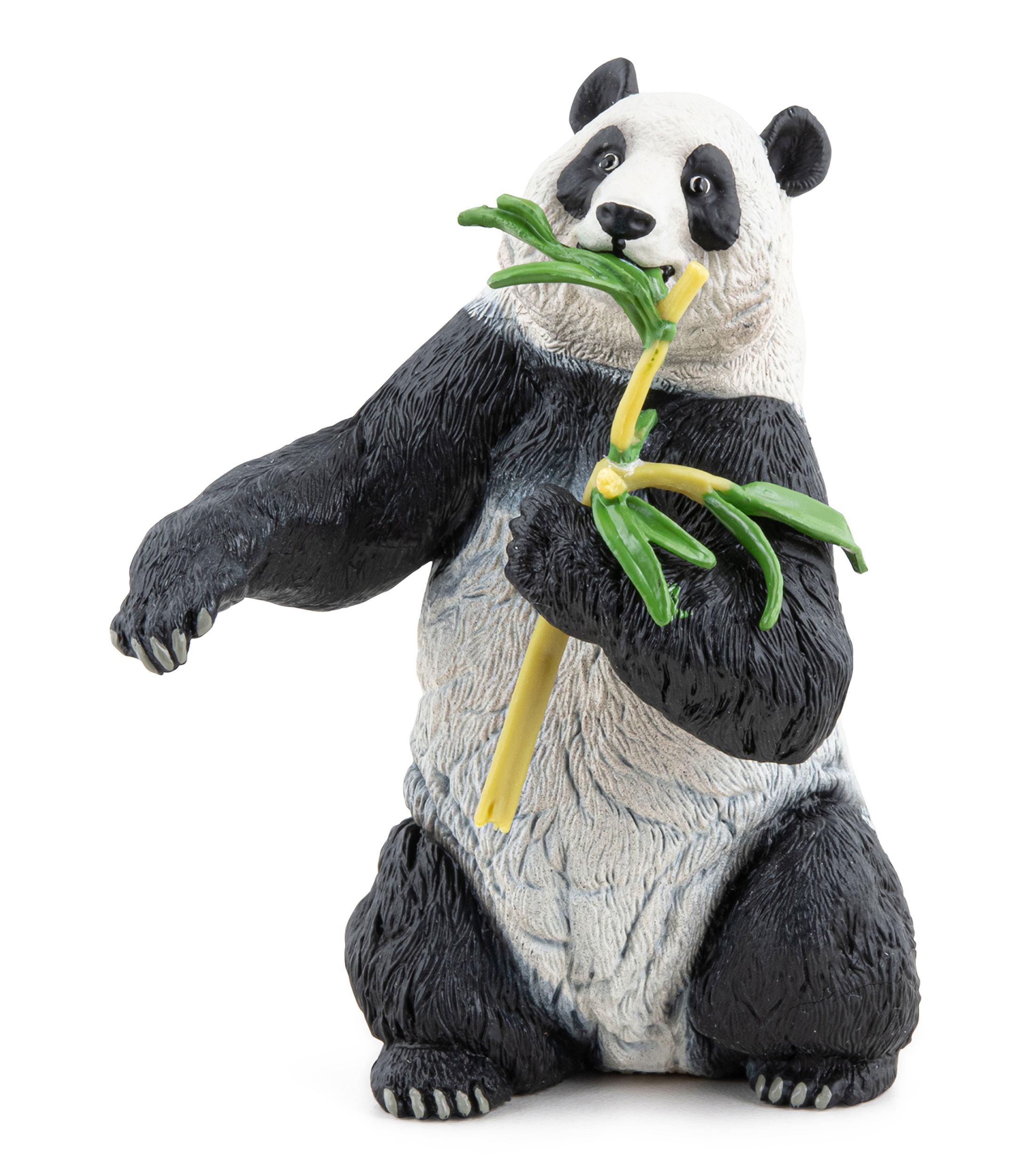 Figura Coleccionable Panda con Bambú