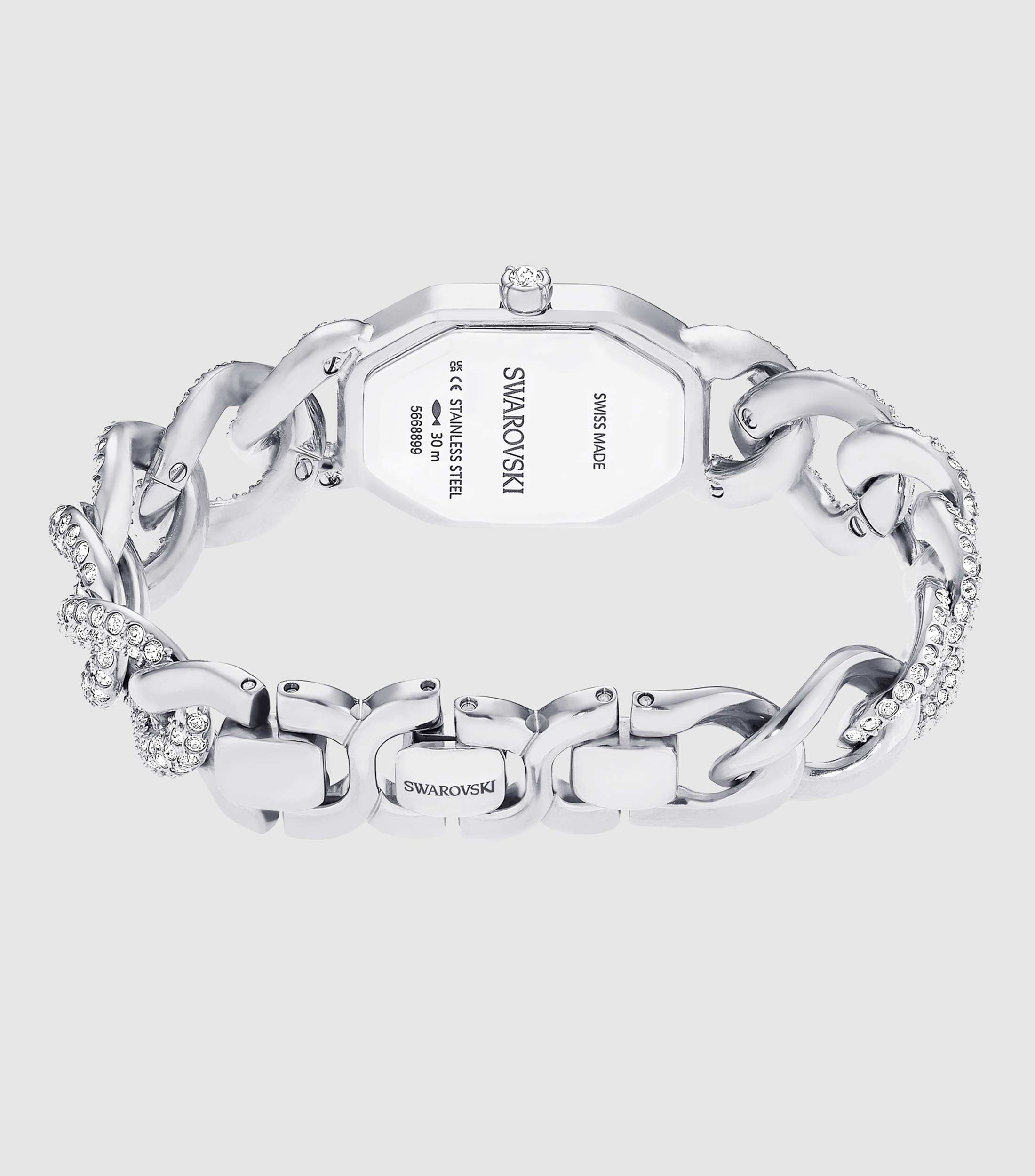 Reloj Unisex Dextera Chain de Vestir, Plateado