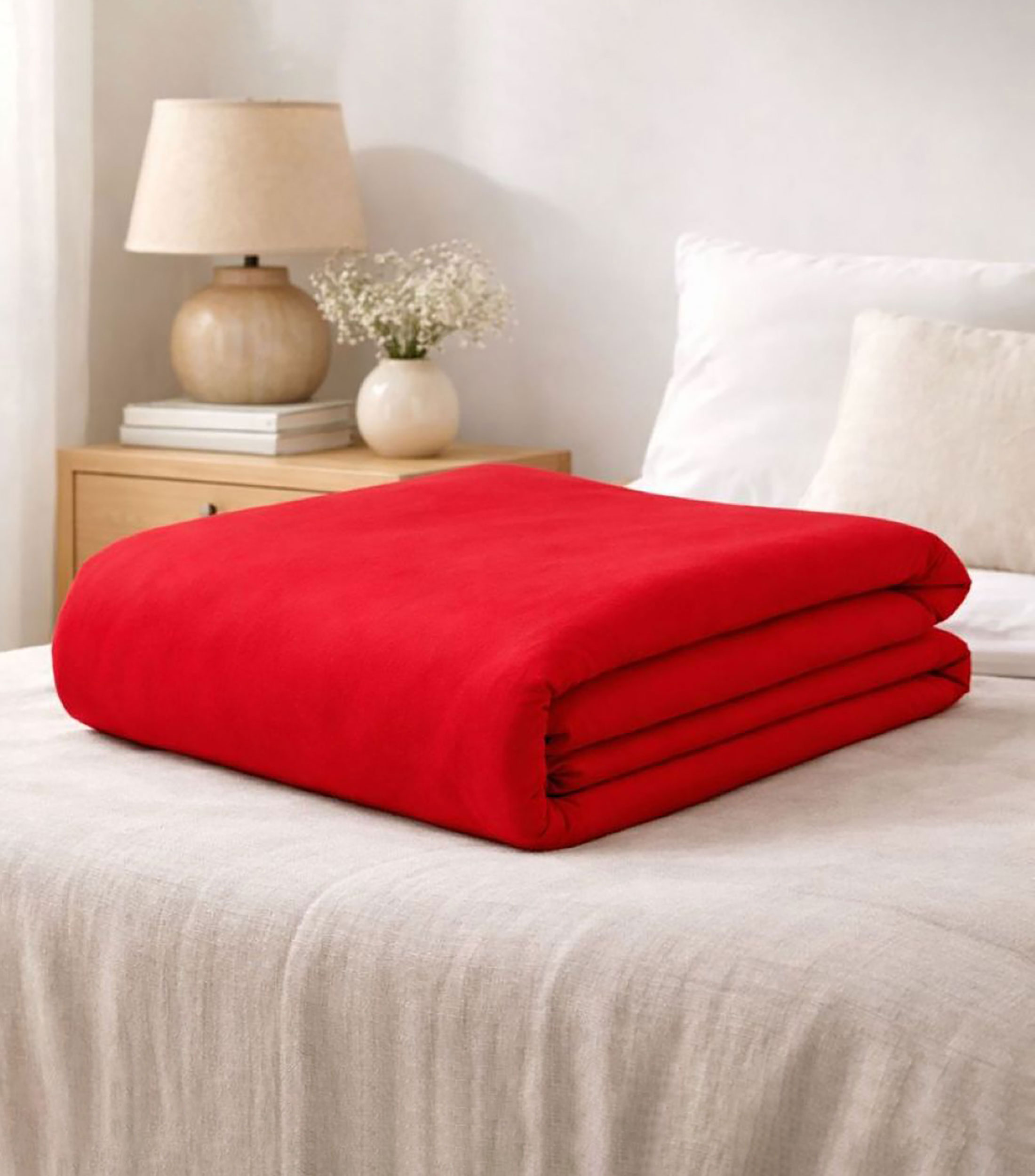 Funda para Duvet Individual Supreme Rojo