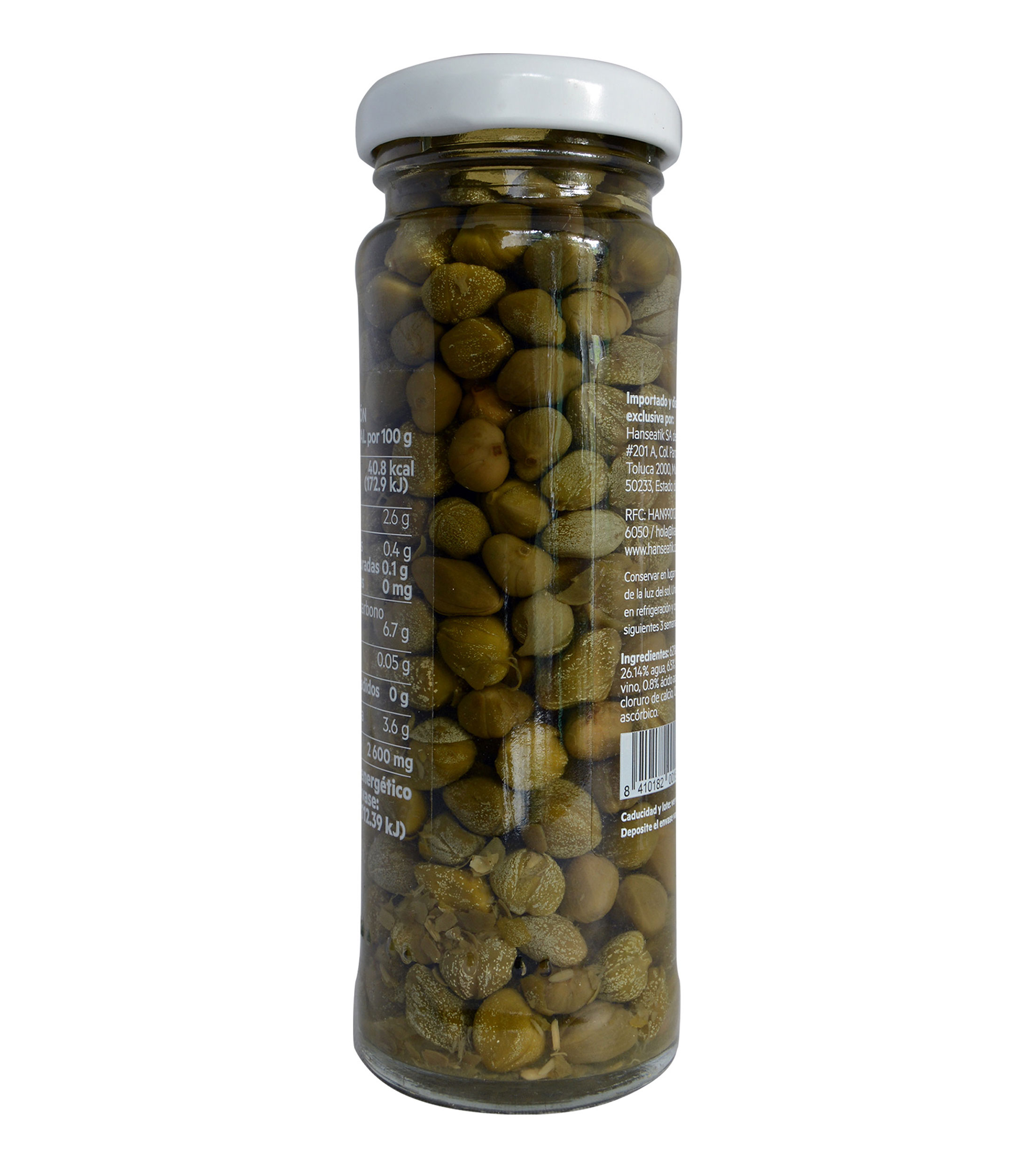 Alcaparras en vinagre, 100 gr
