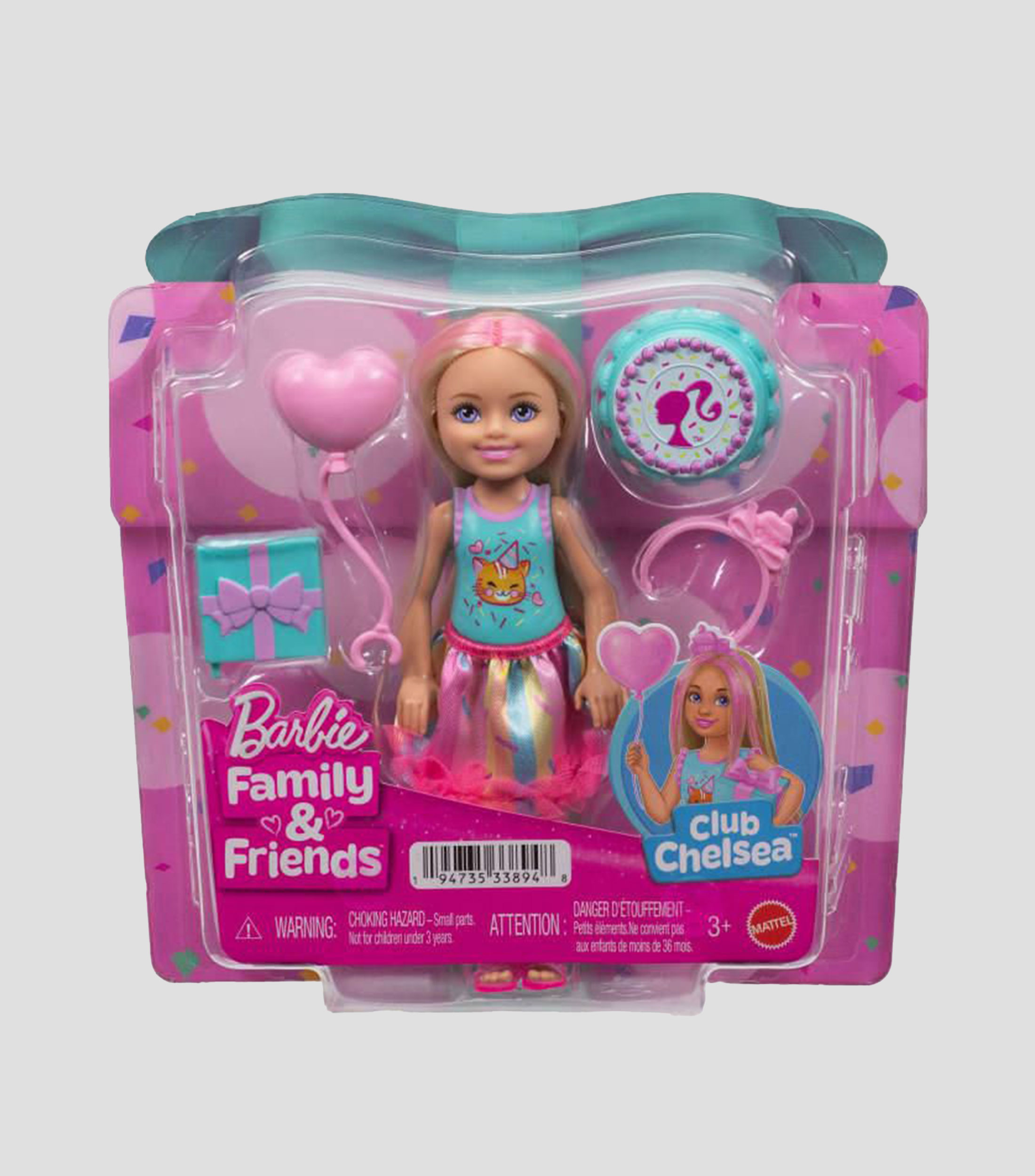 Muñeca Barbie Chelsea Cumpleañera