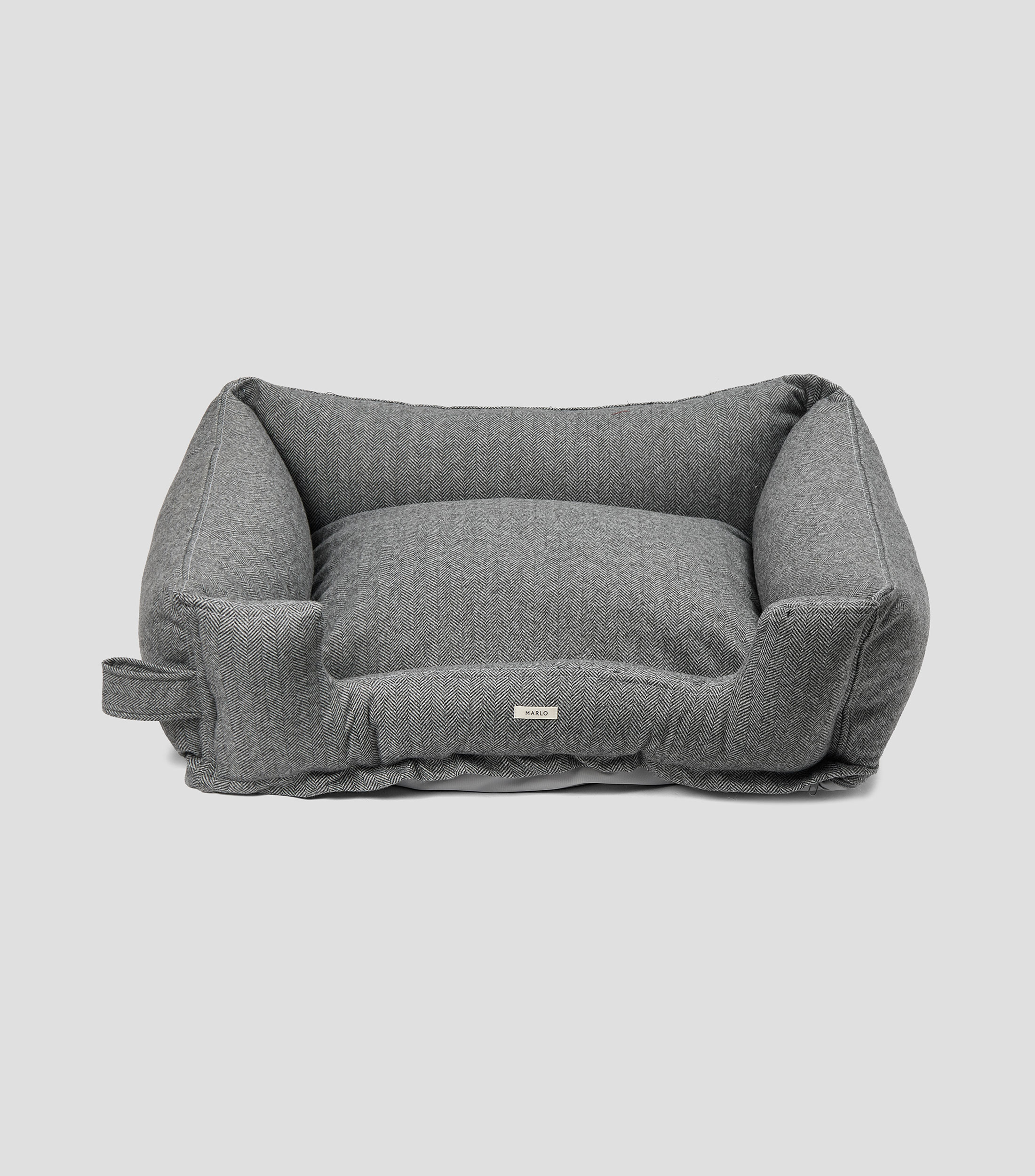 Cama para perro Grande gris