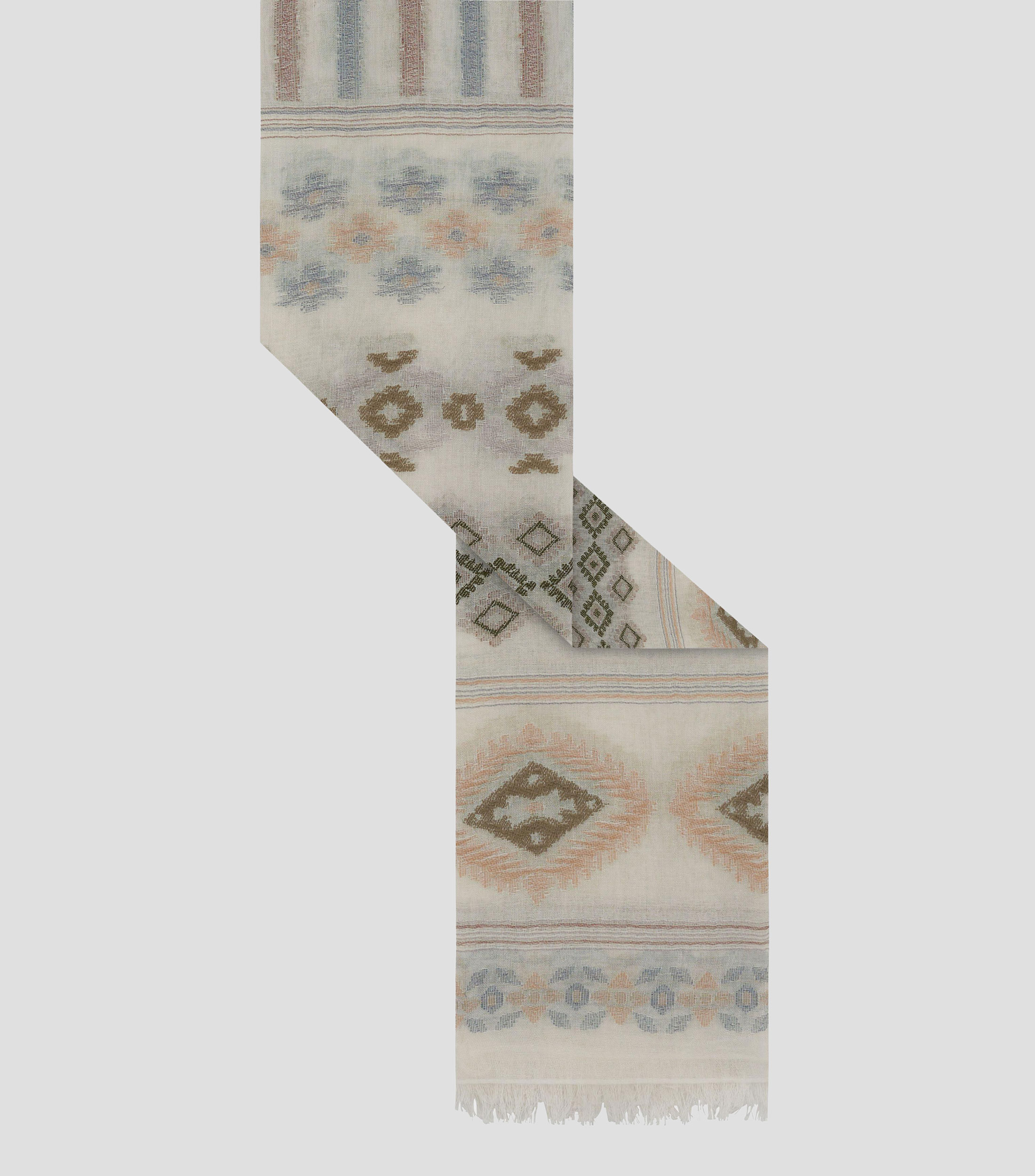 Foulard Multicolor Estampado Mujer