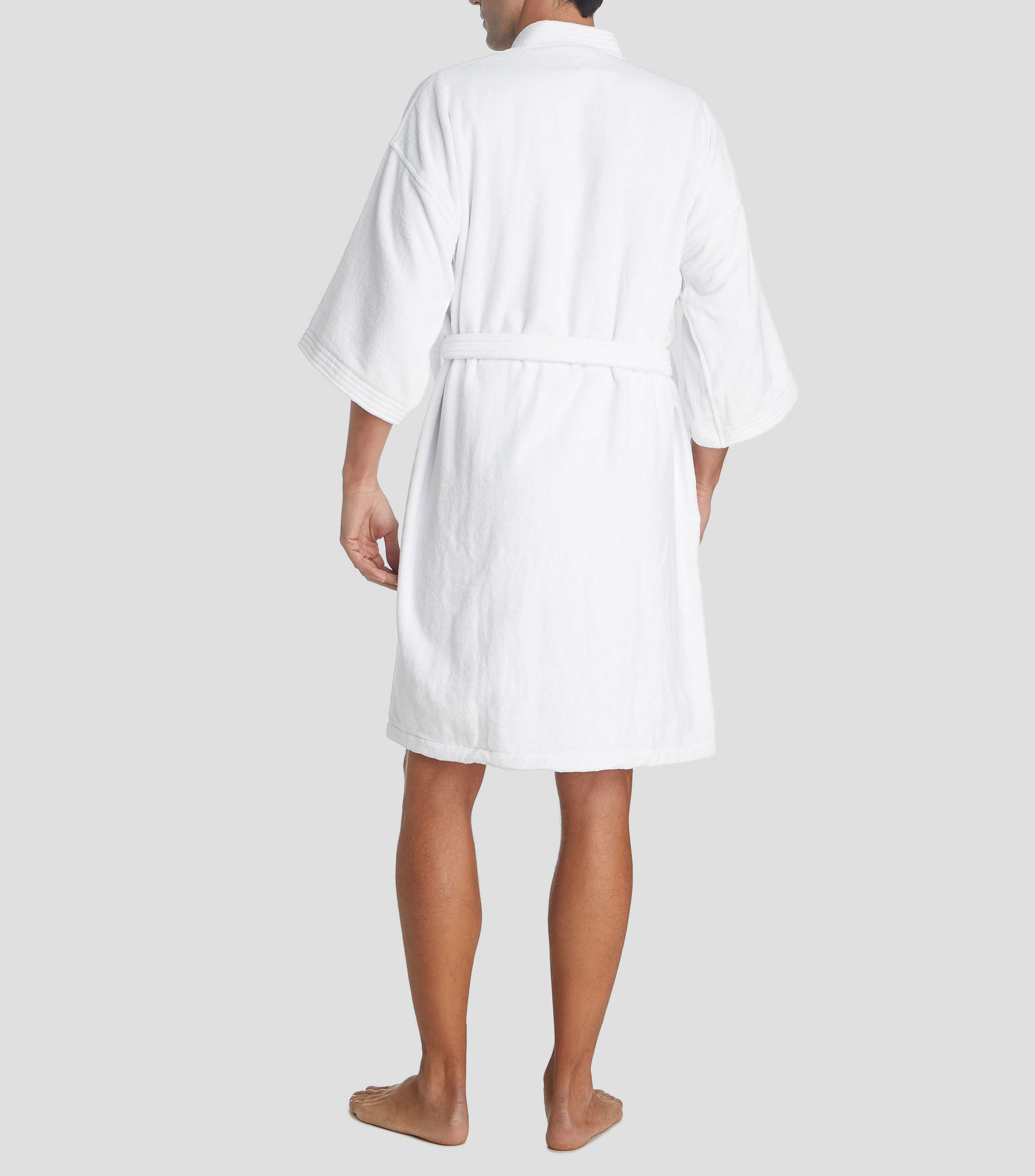 Bata de Bano Blanca Hombre