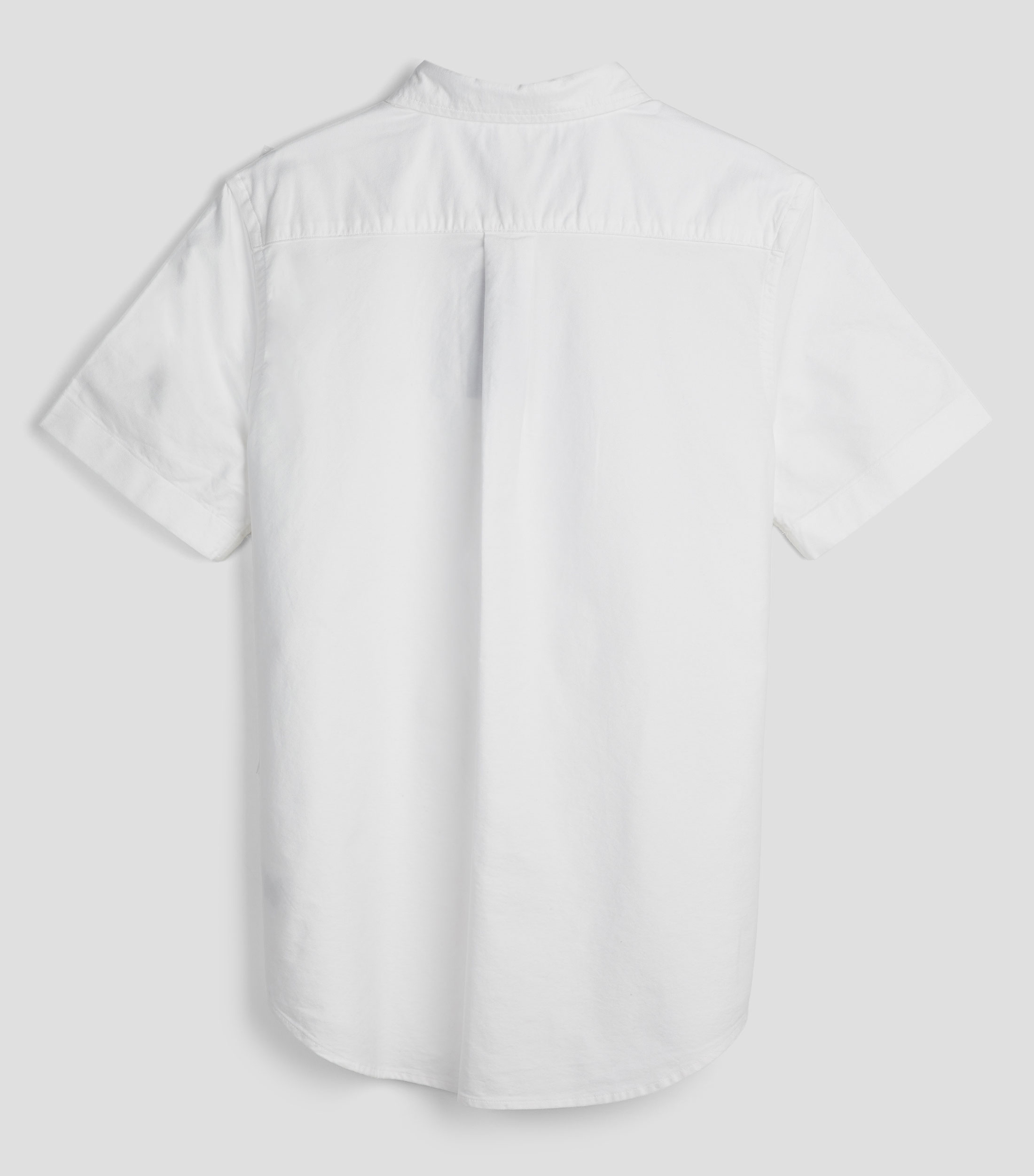 Camisa lisa de manga corta Niño