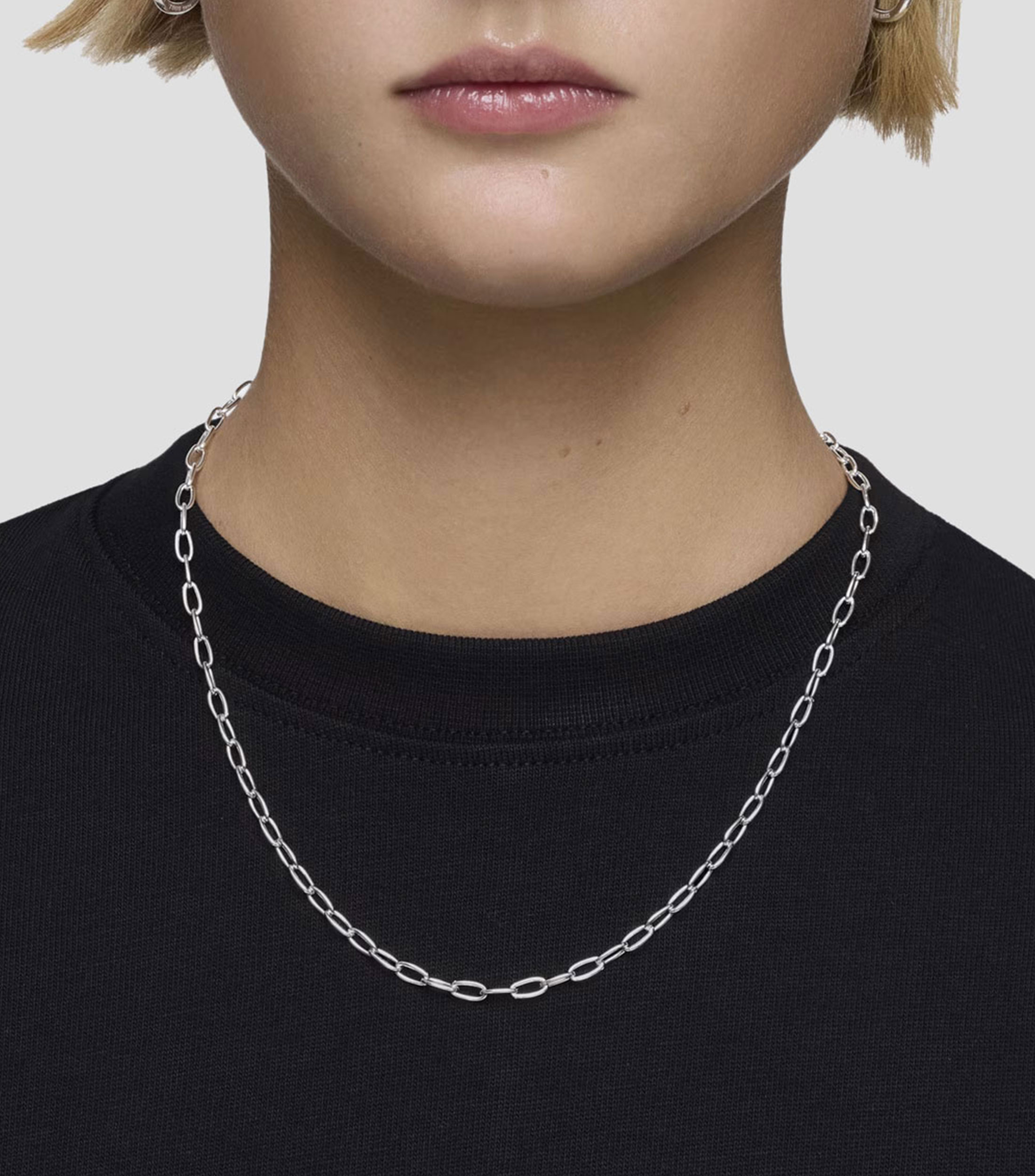 Collar en Plata .925 Hold Oval Mujer