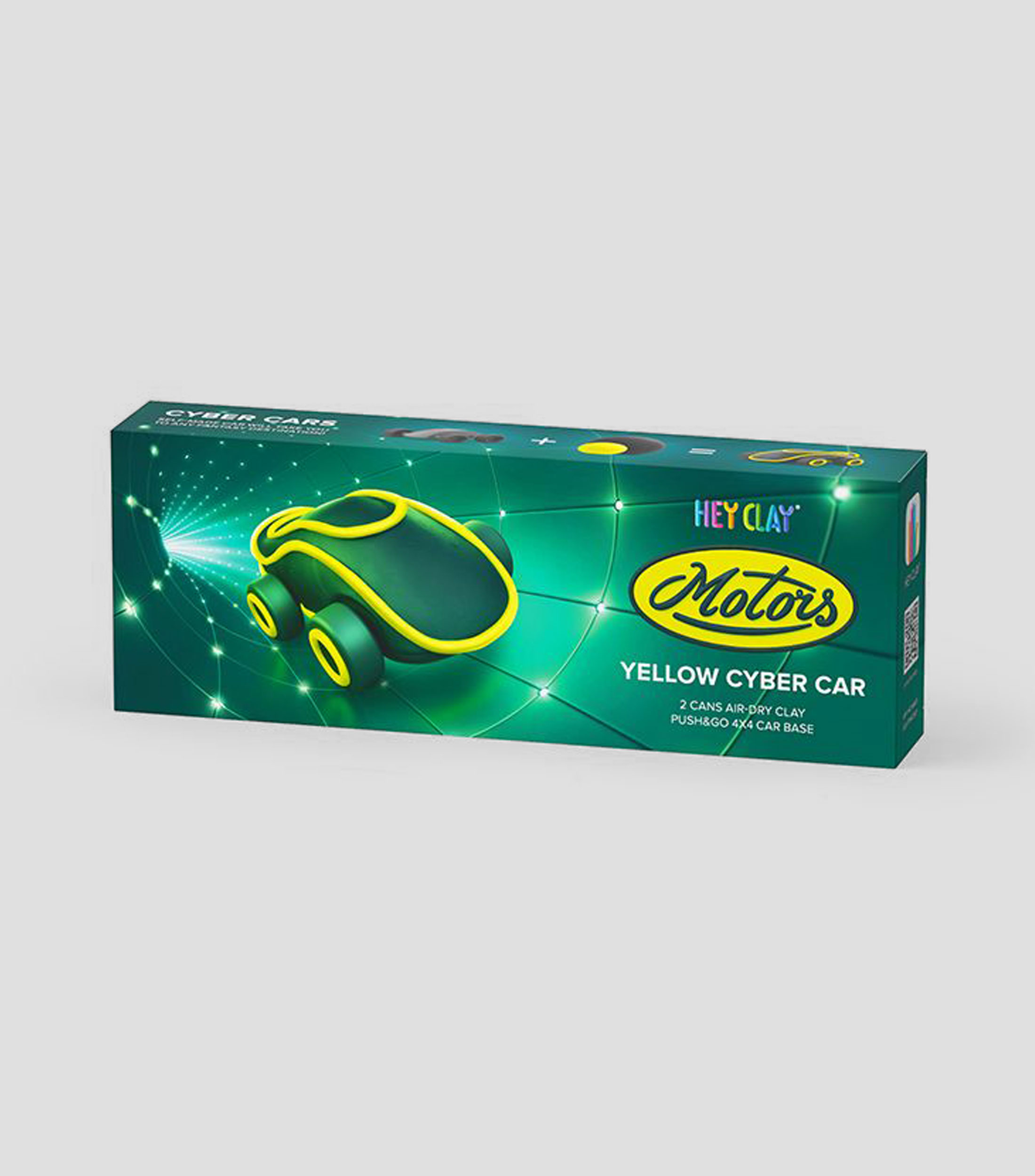 Playset de manualidades, Motors - Yellow Cyber Car