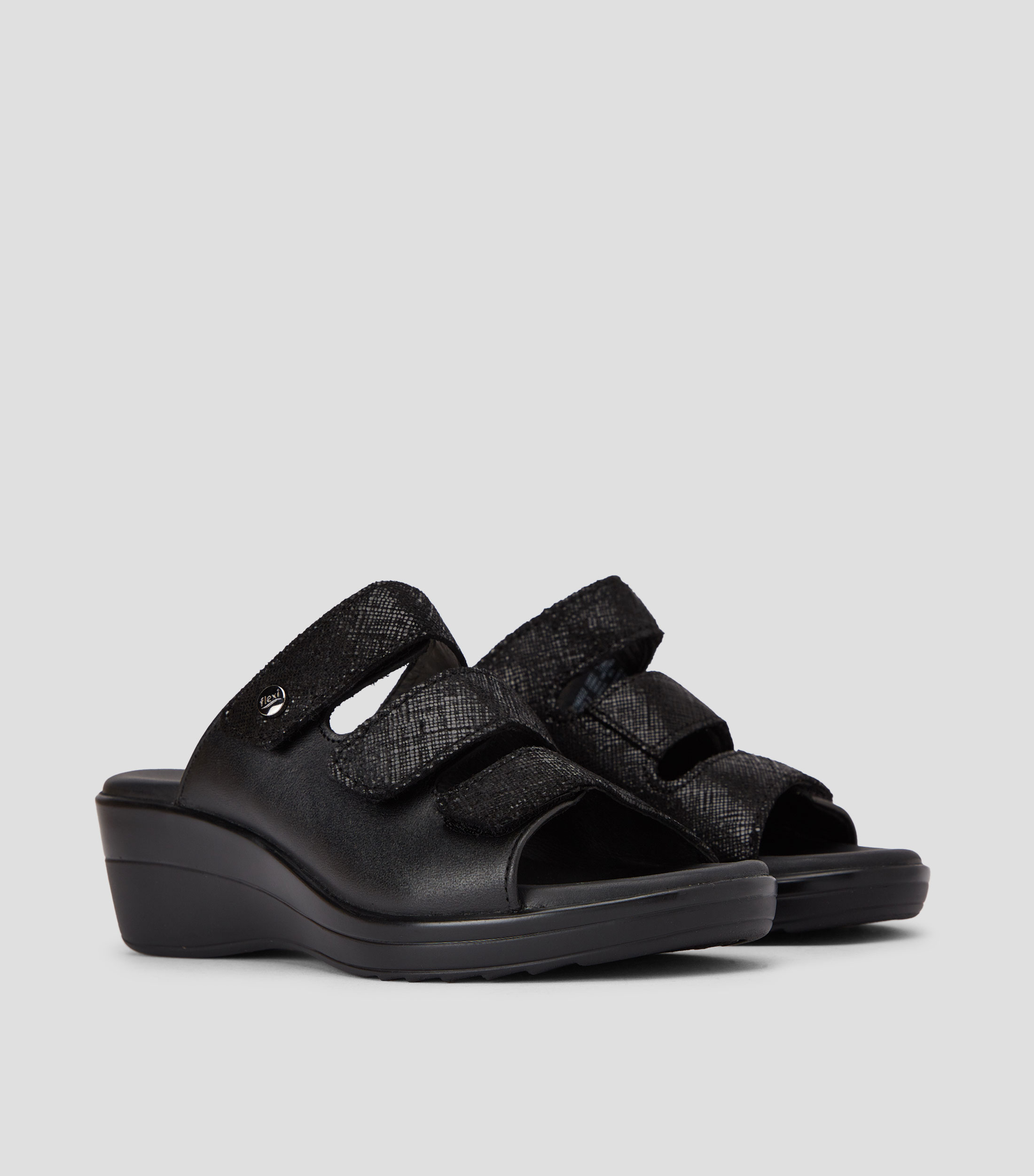 Sandalias con tacon bajo de cuna Amapola Mujer