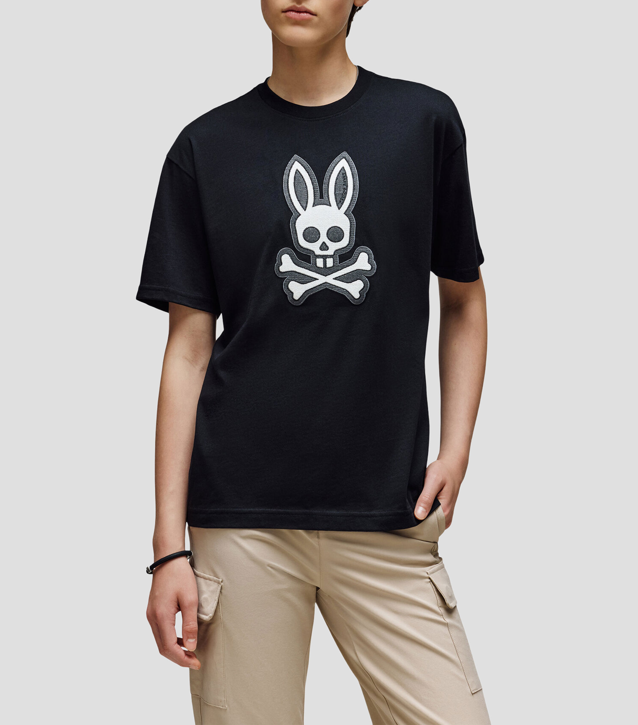 Playera cuello redondo manga corta lisa Niño